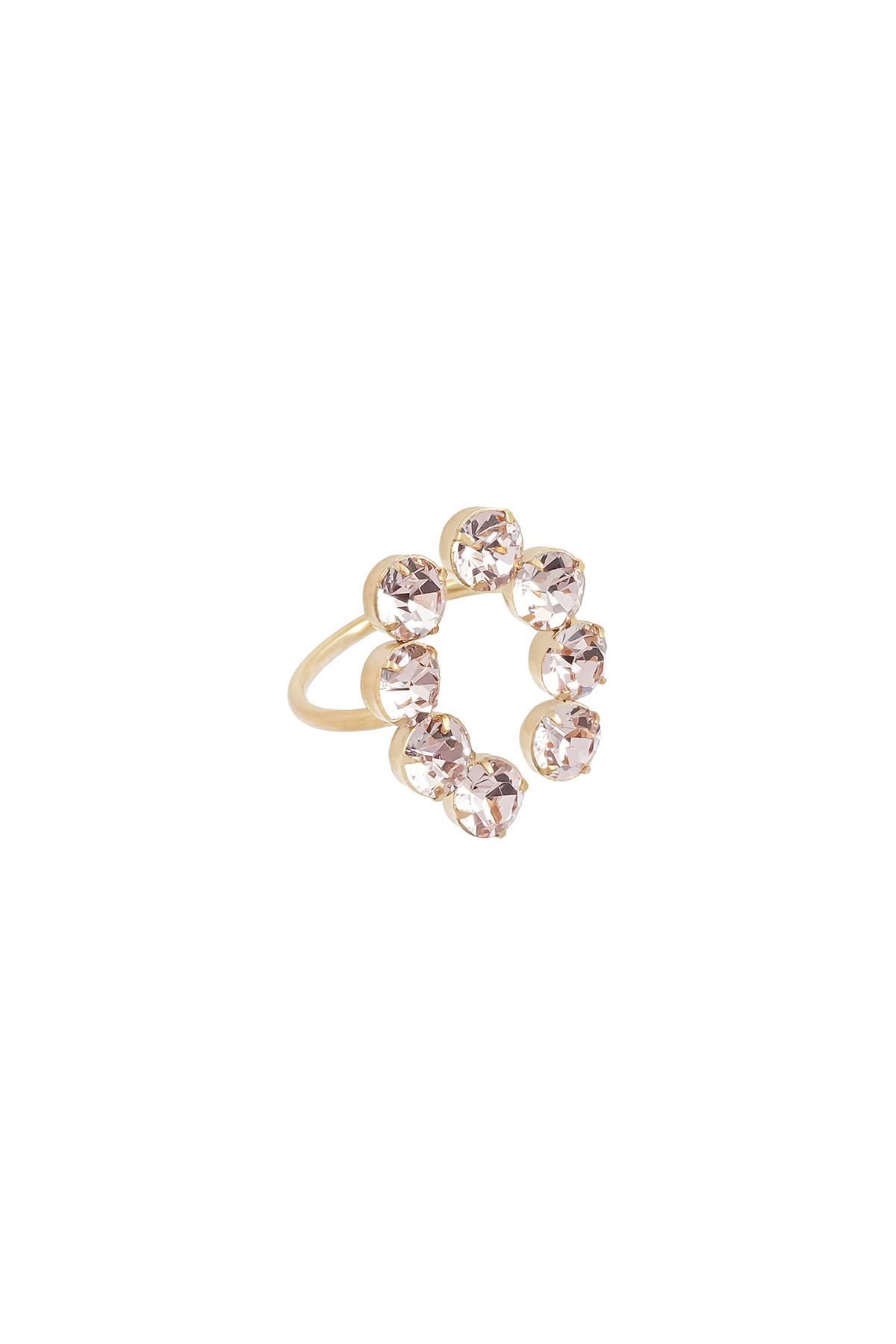 Camilla Swarovski ring - Vintage pink, Adjustable