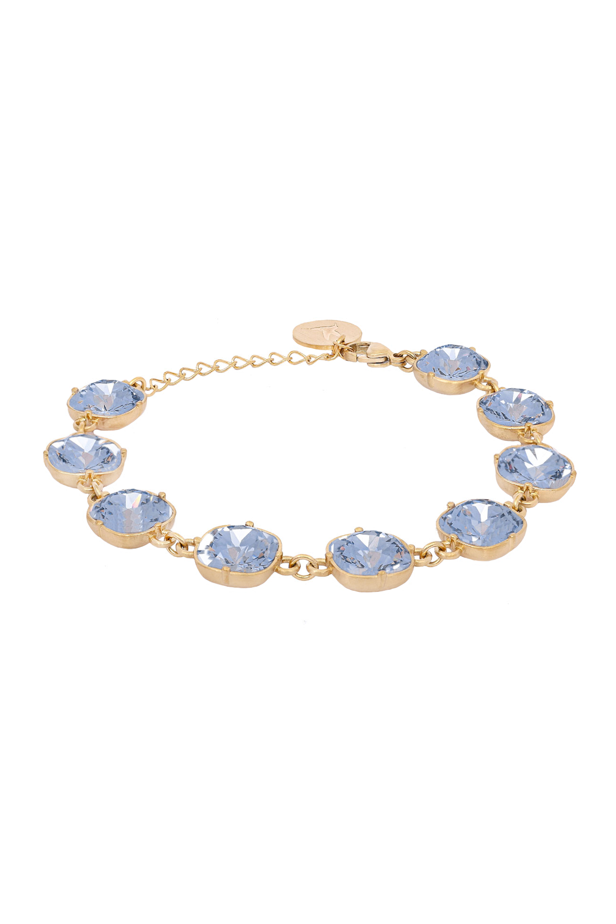 Carla Swarovski lux bracelet - Denim blue