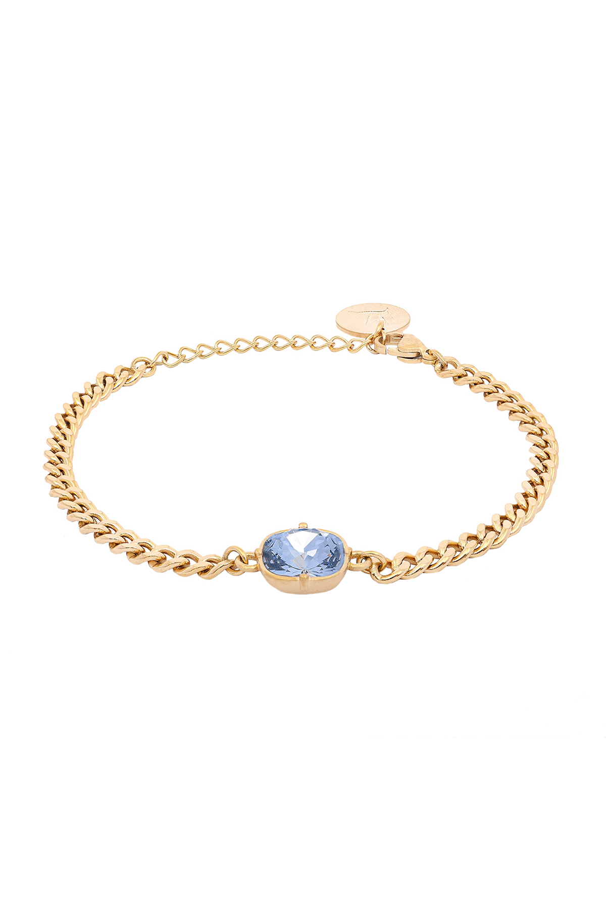 Carla Swarovski bracelet, Denim blue