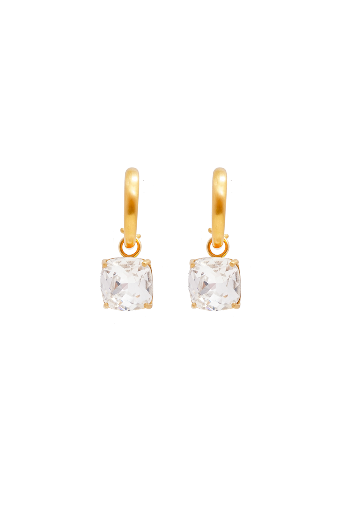 Carla Swarovski earrings - Clear