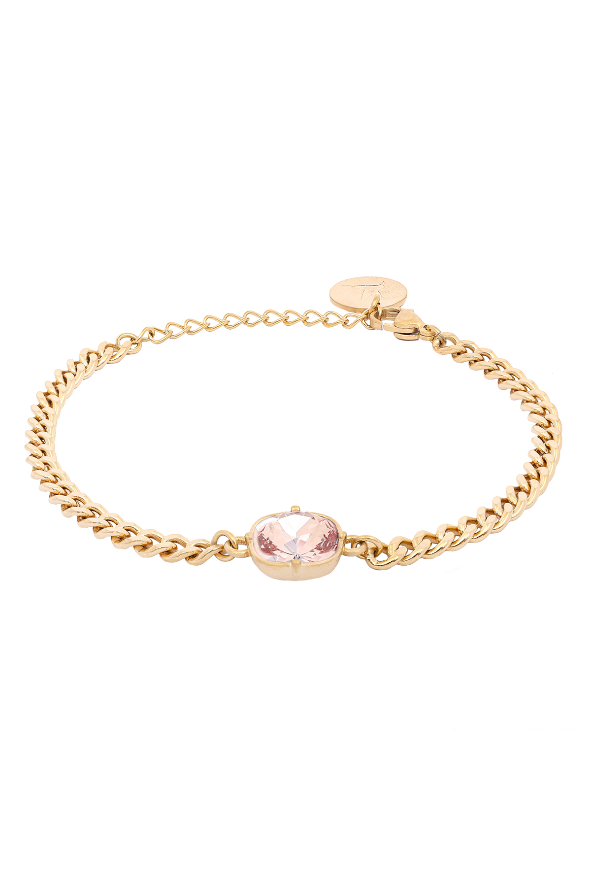 Carla Swarovski bracelet - Light peach