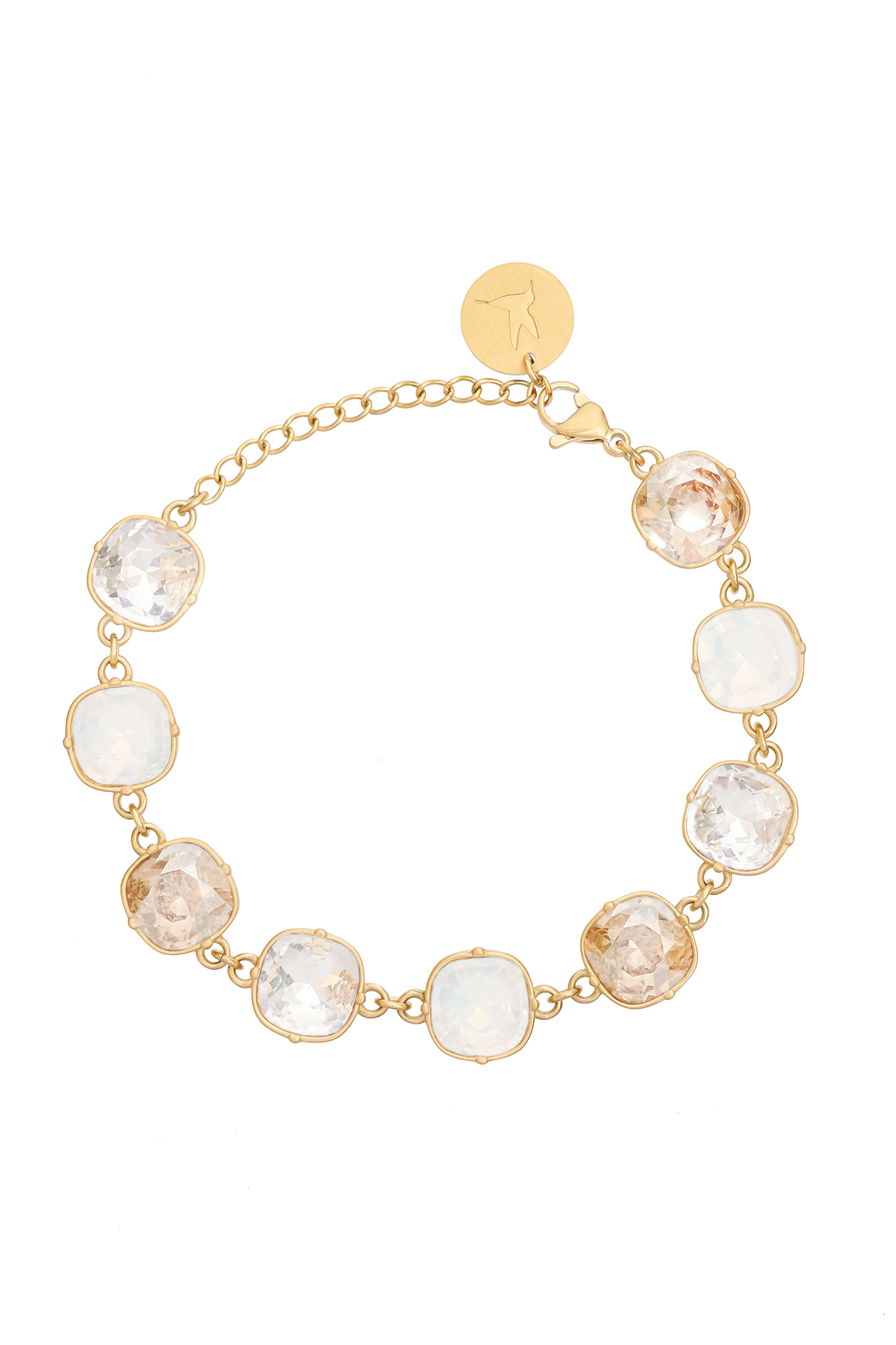 Carla Swarovski lux bracelet - Tricolor