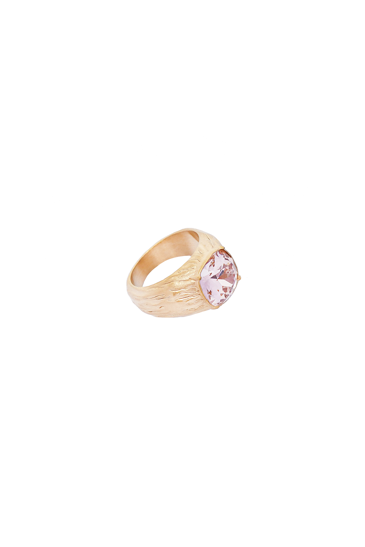 Carla Swarovski ring - Vintage pink