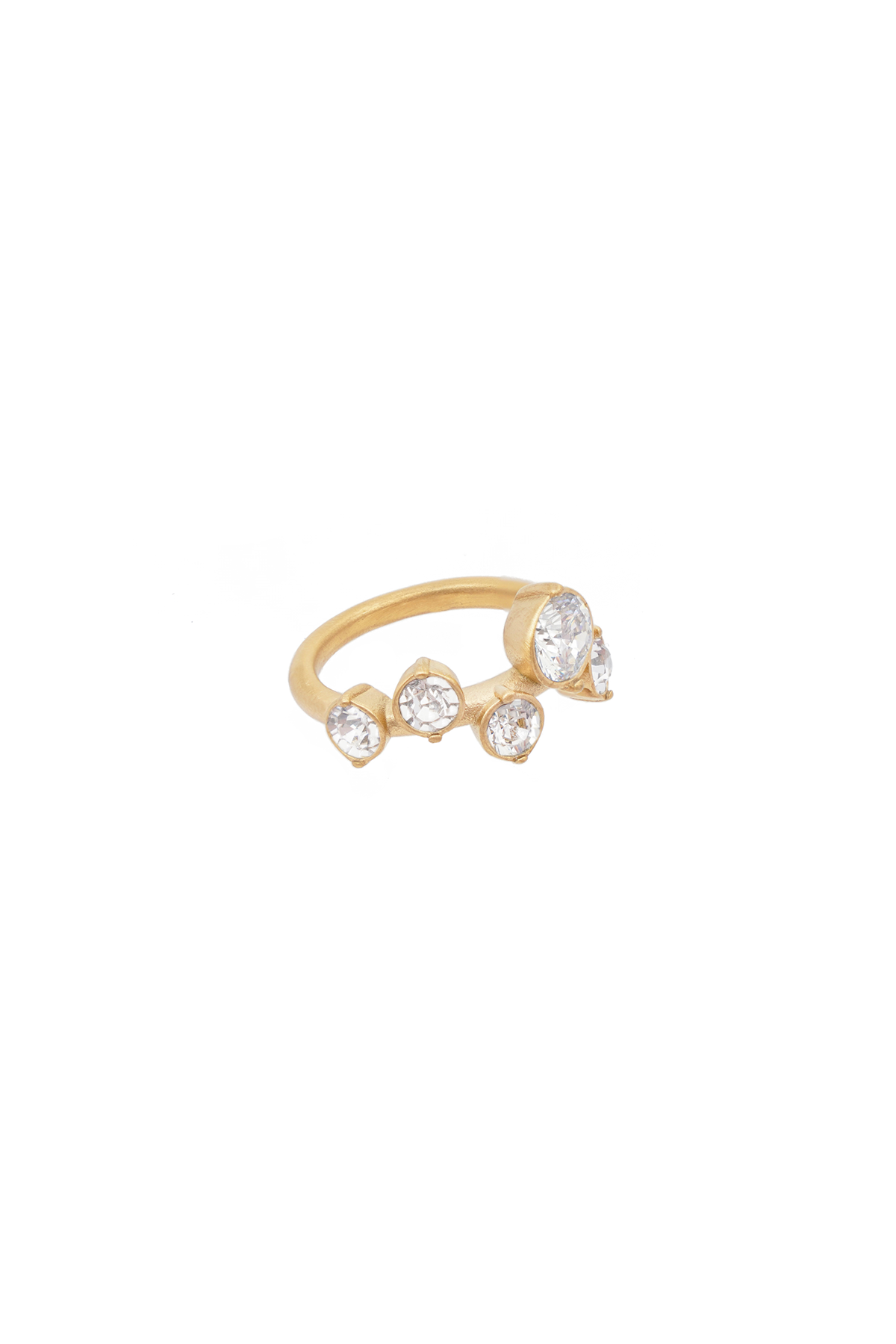 Cathy Swarovski ring - Clear
