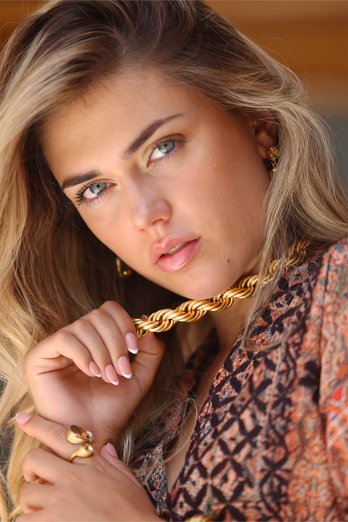 Chunky rope necklace - FORHÅNDSSALG