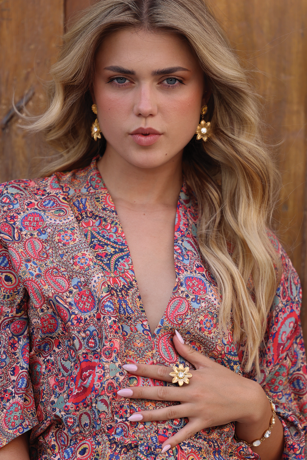 Daisy earrings
