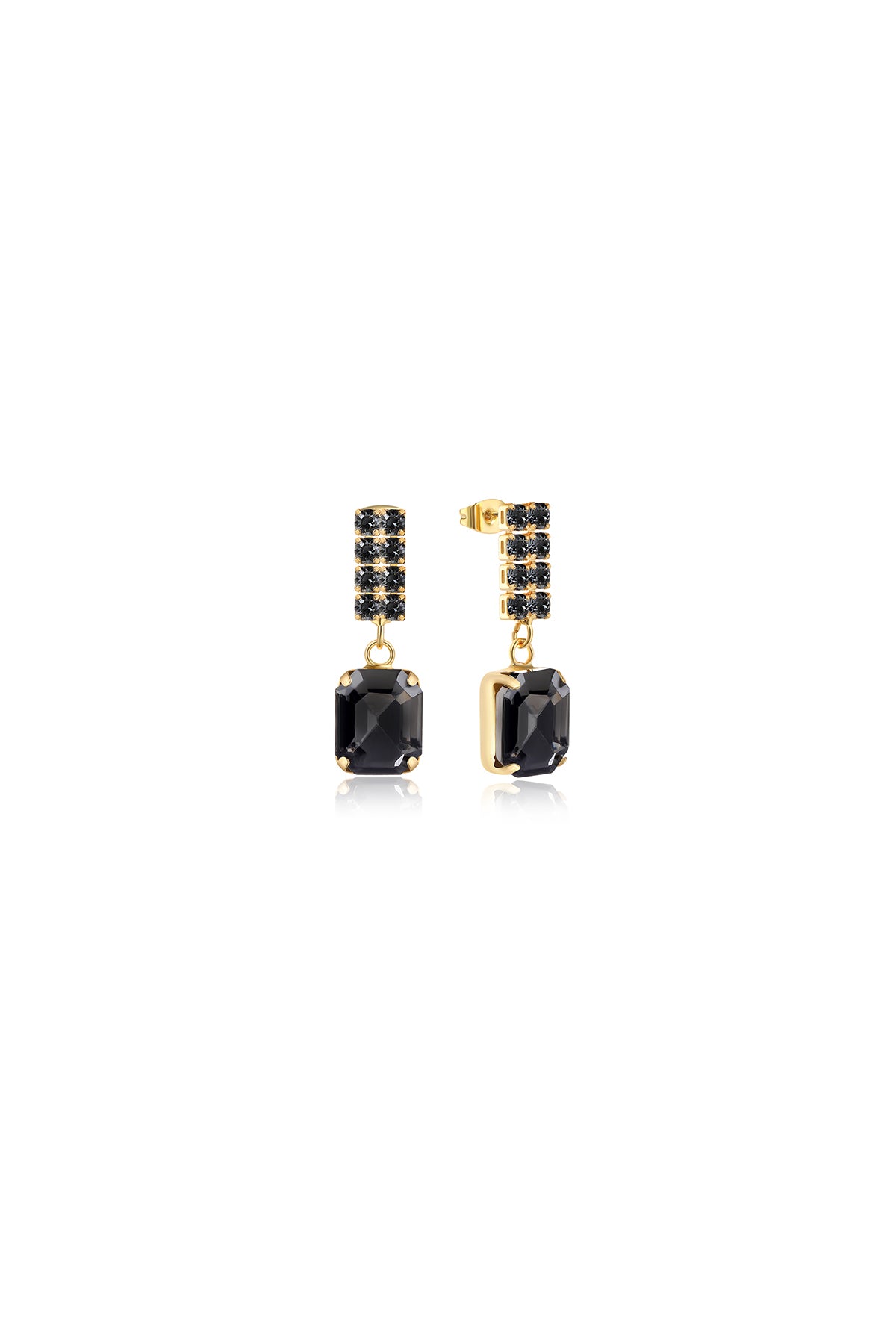 Filipa earrings, Black