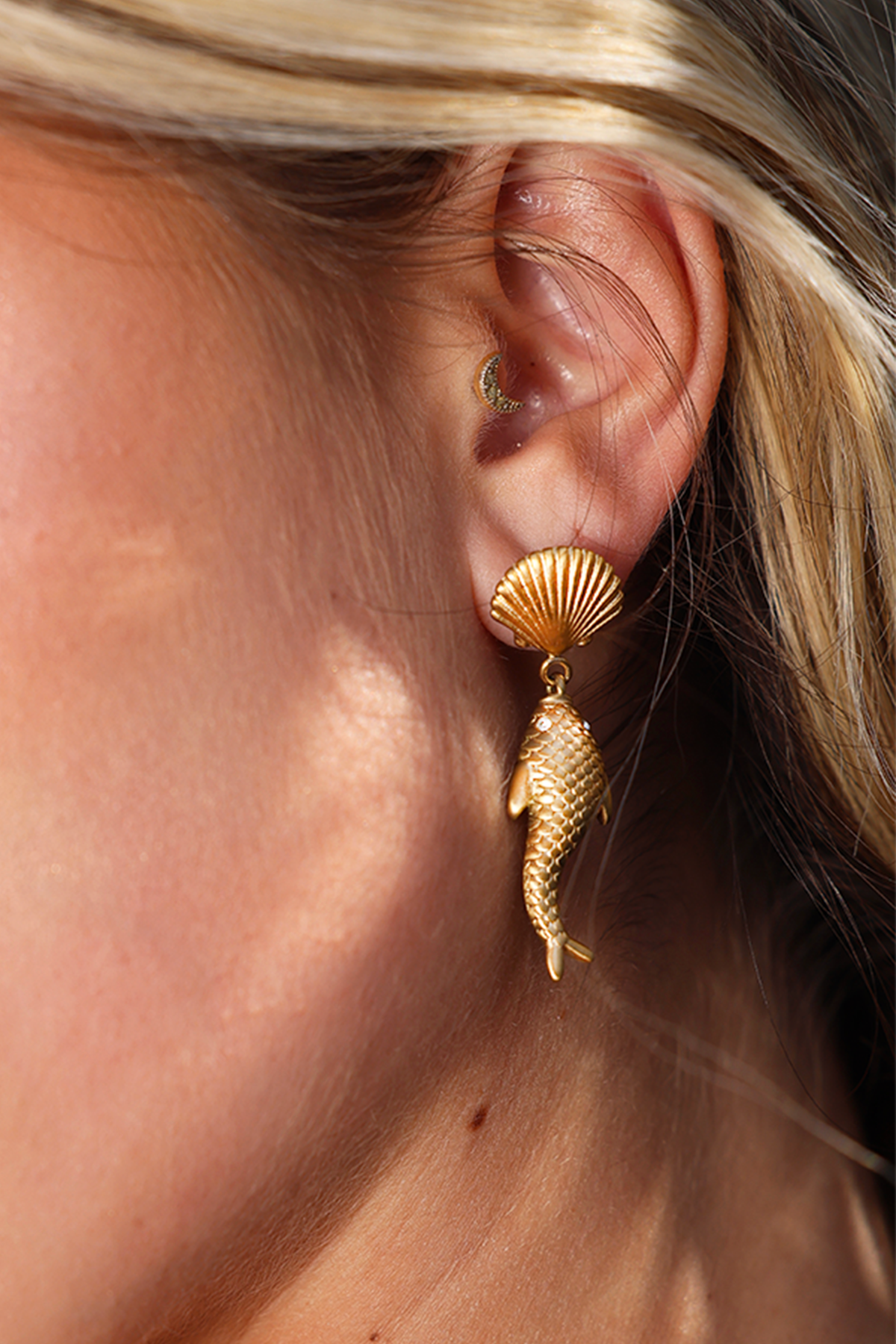 Fish earrings