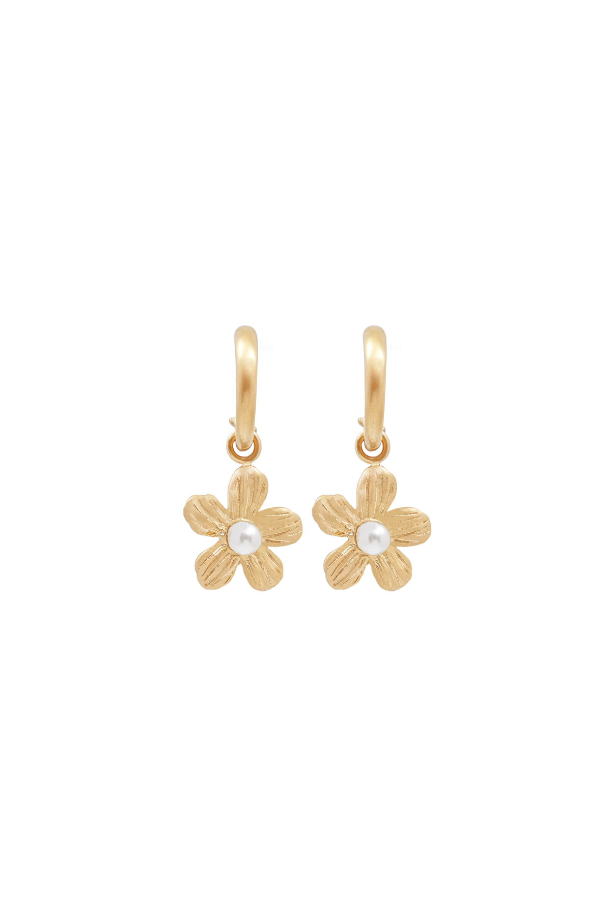 Flower earrings