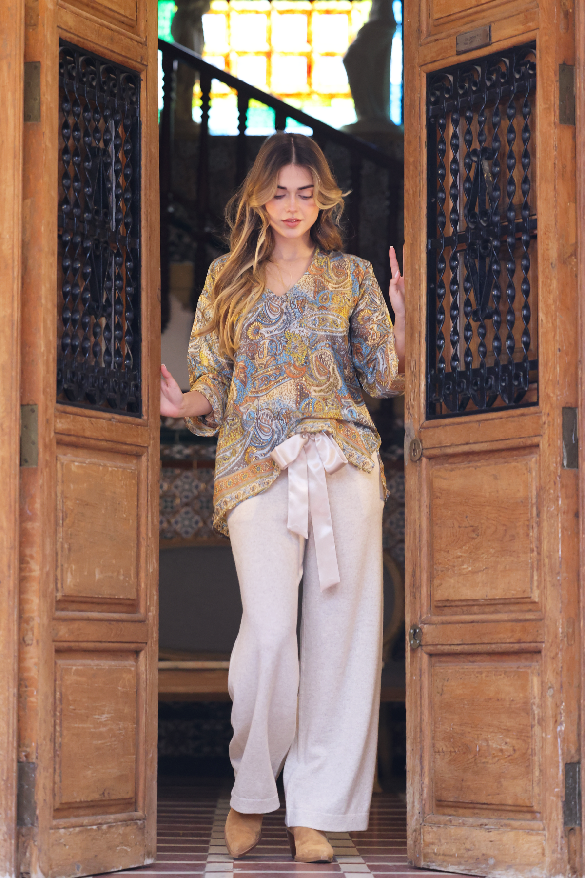 Silkebluse, Simla Mist