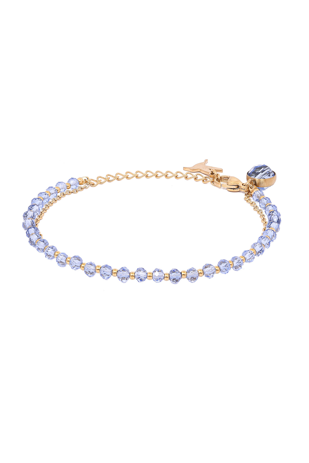 Iben crystal bracelet - Denim blue