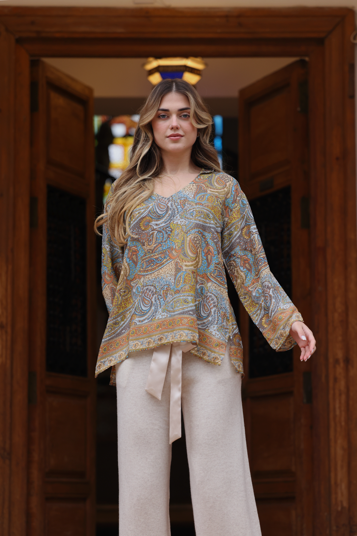 Silkebluse, Simla Mist