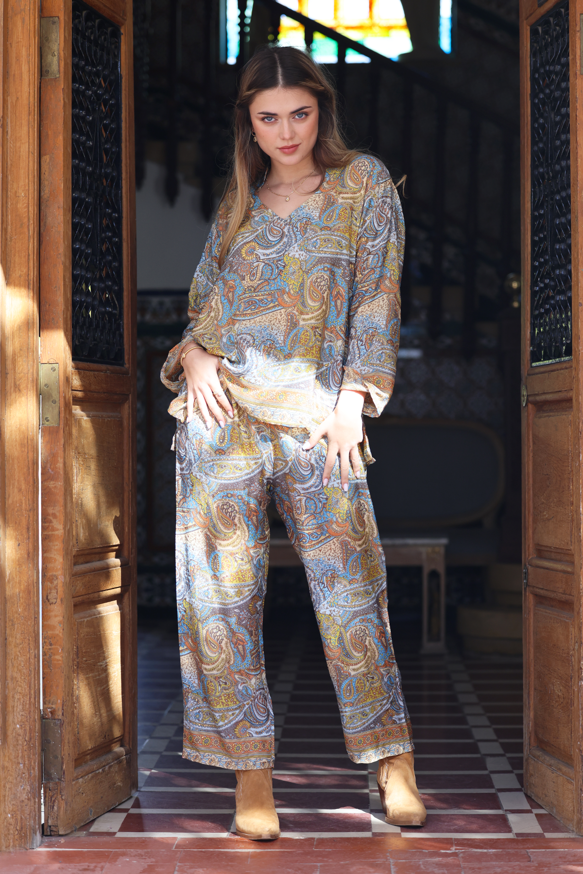 Silkebluse, Simla Mist