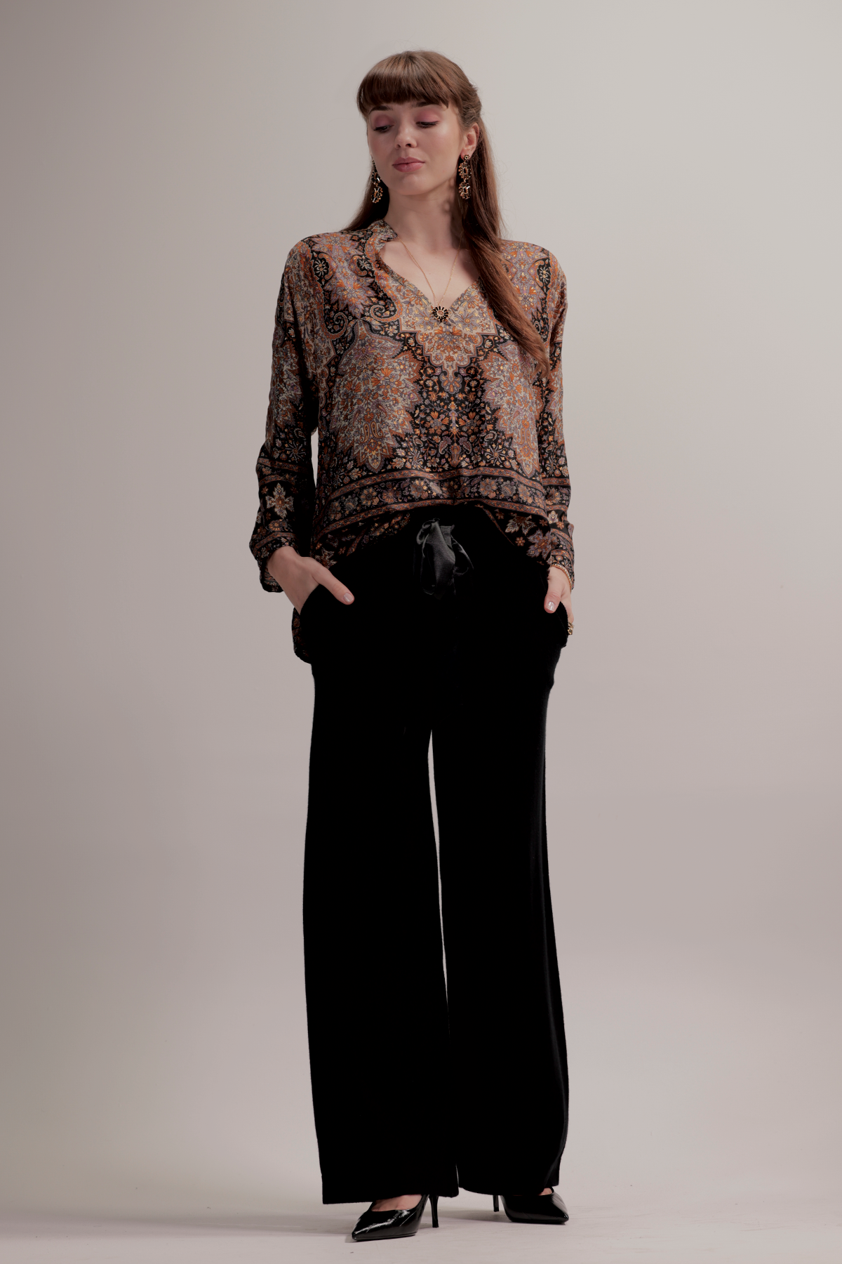 Iben ullbukse - Black