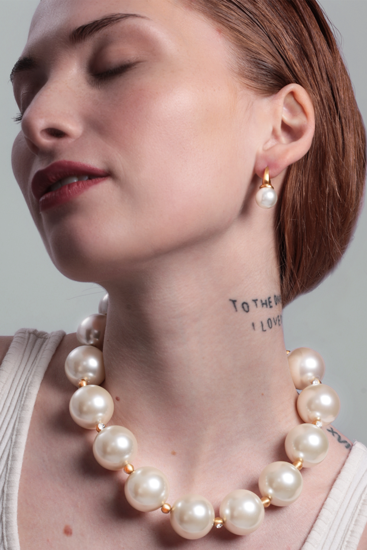 Jumbo 2025 pearl necklace