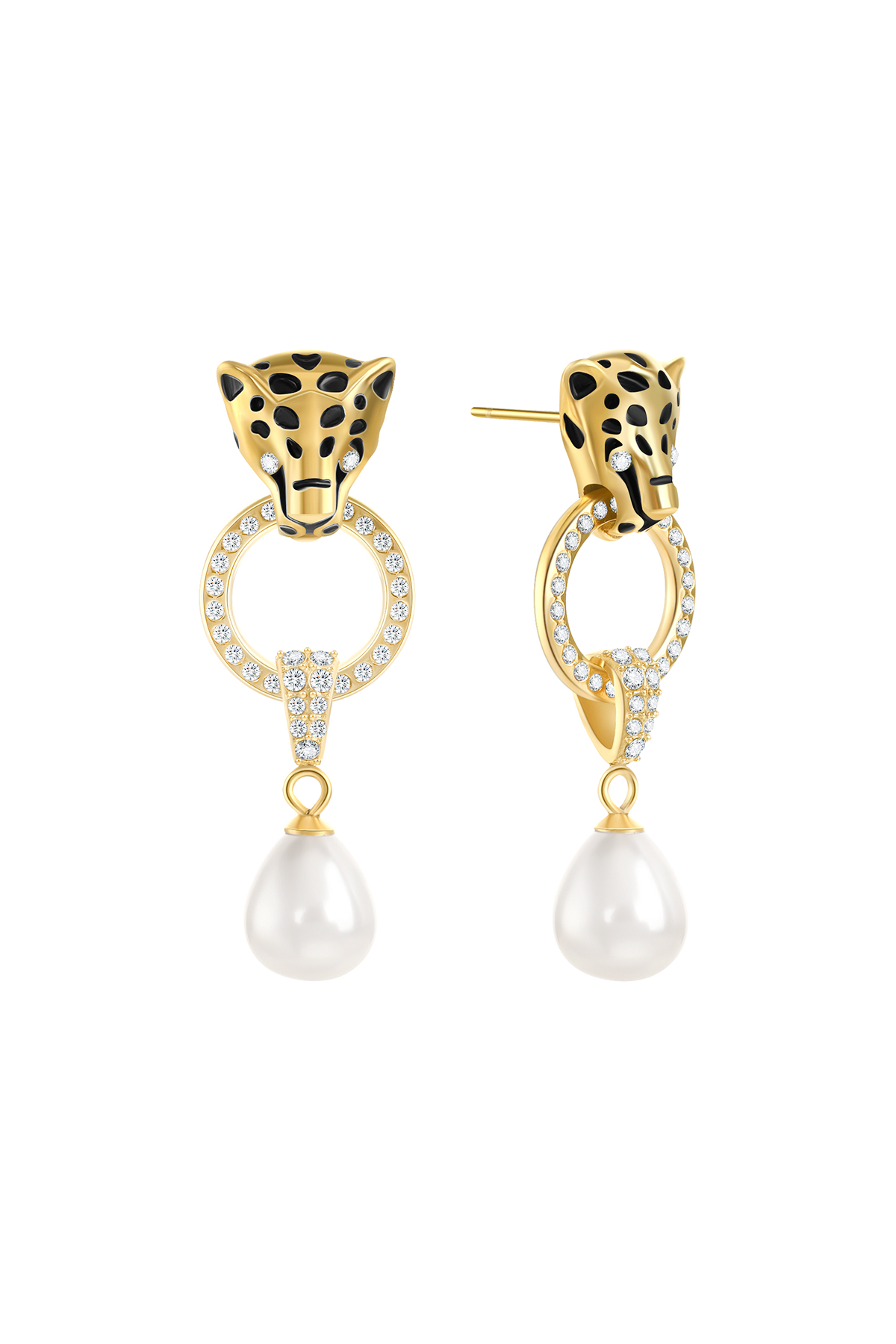 Leopard earring