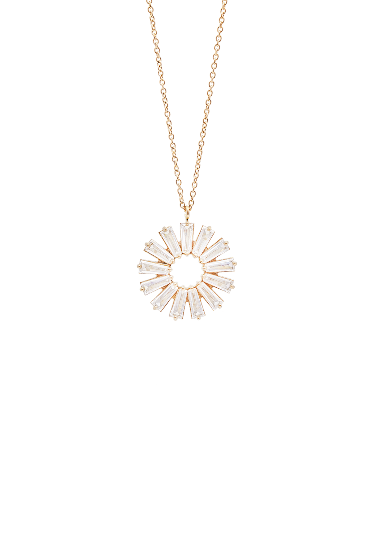 Millie necklace, Clear