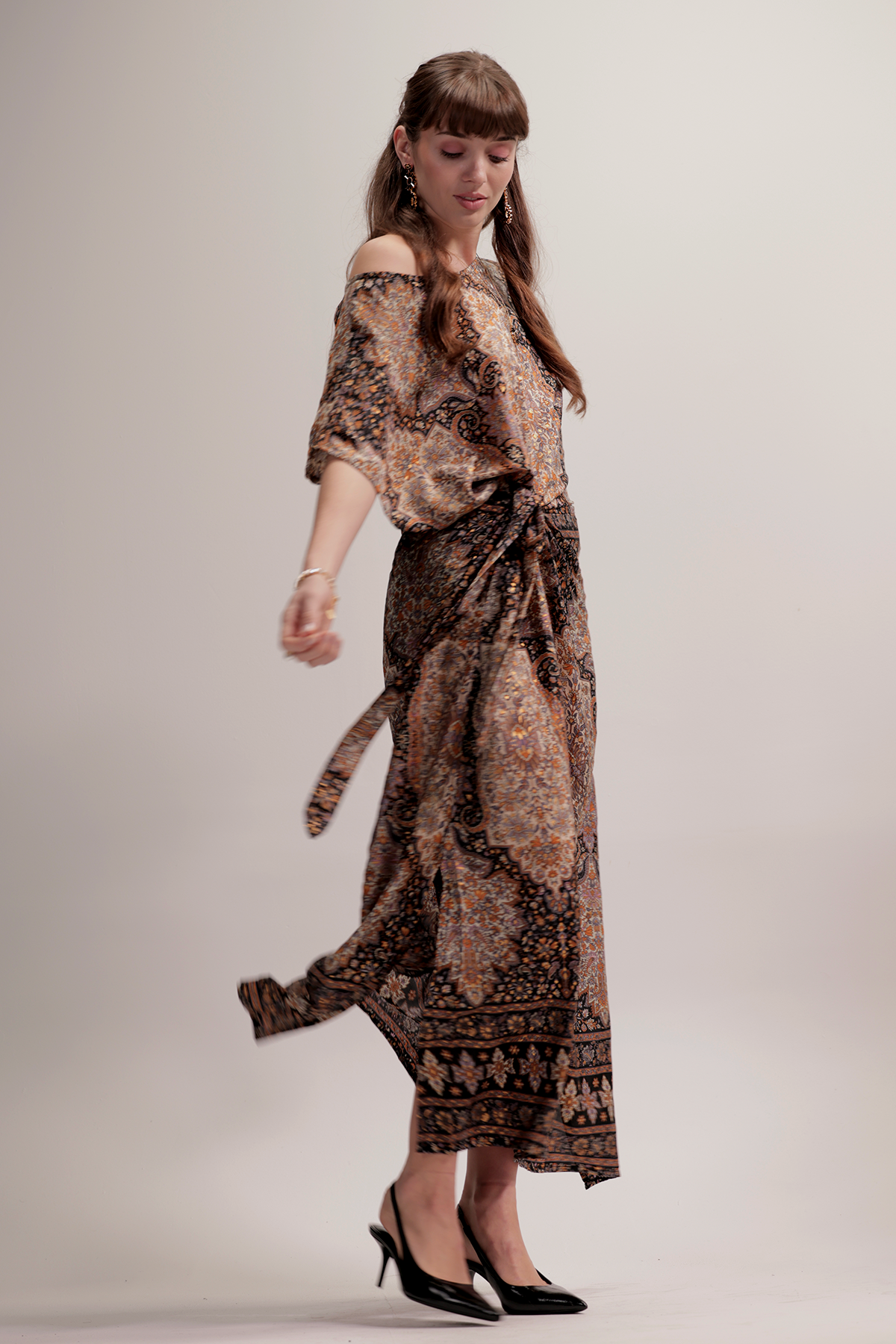 Millie silkekjole - Portofino