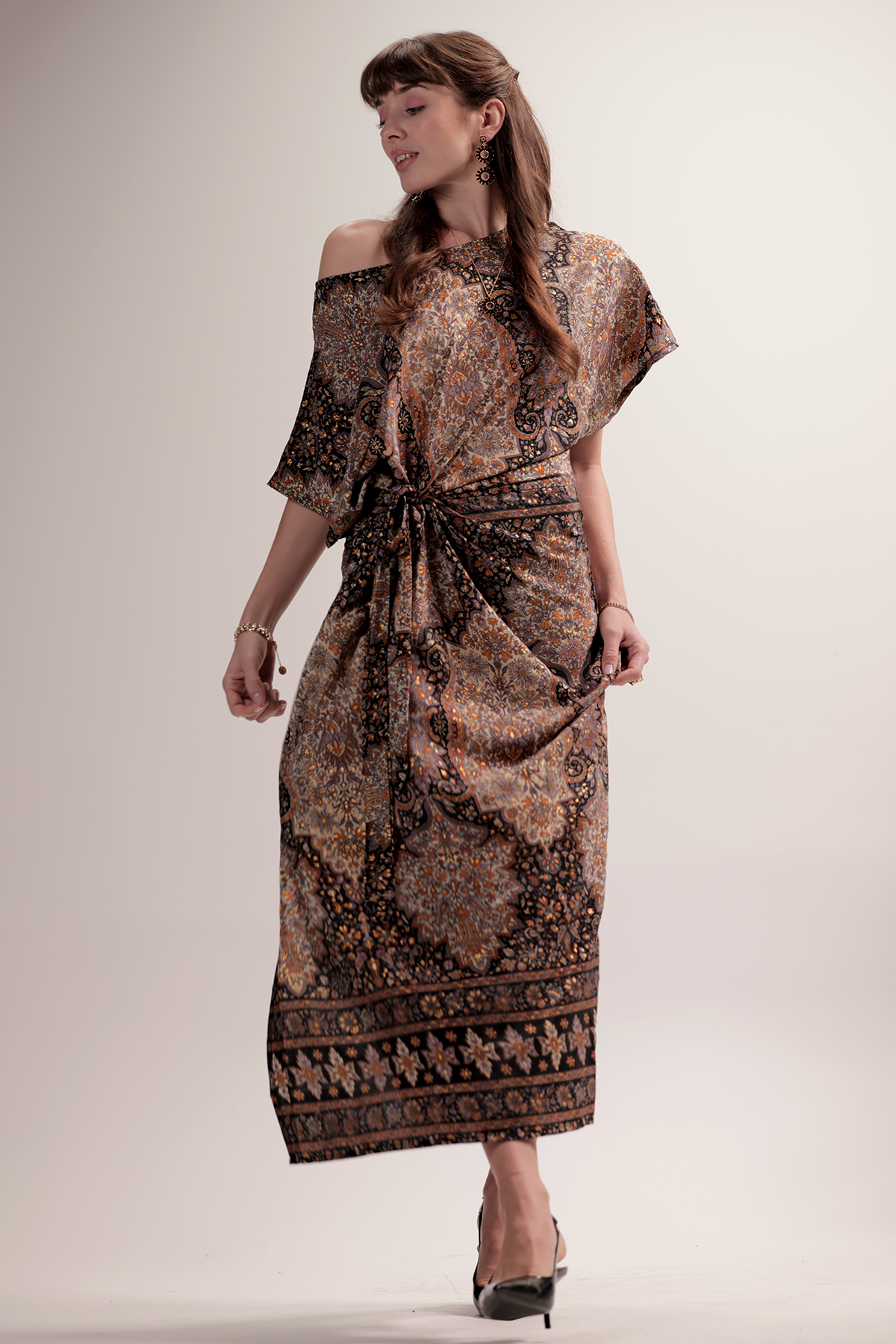 Millie silkekjole - Portofino