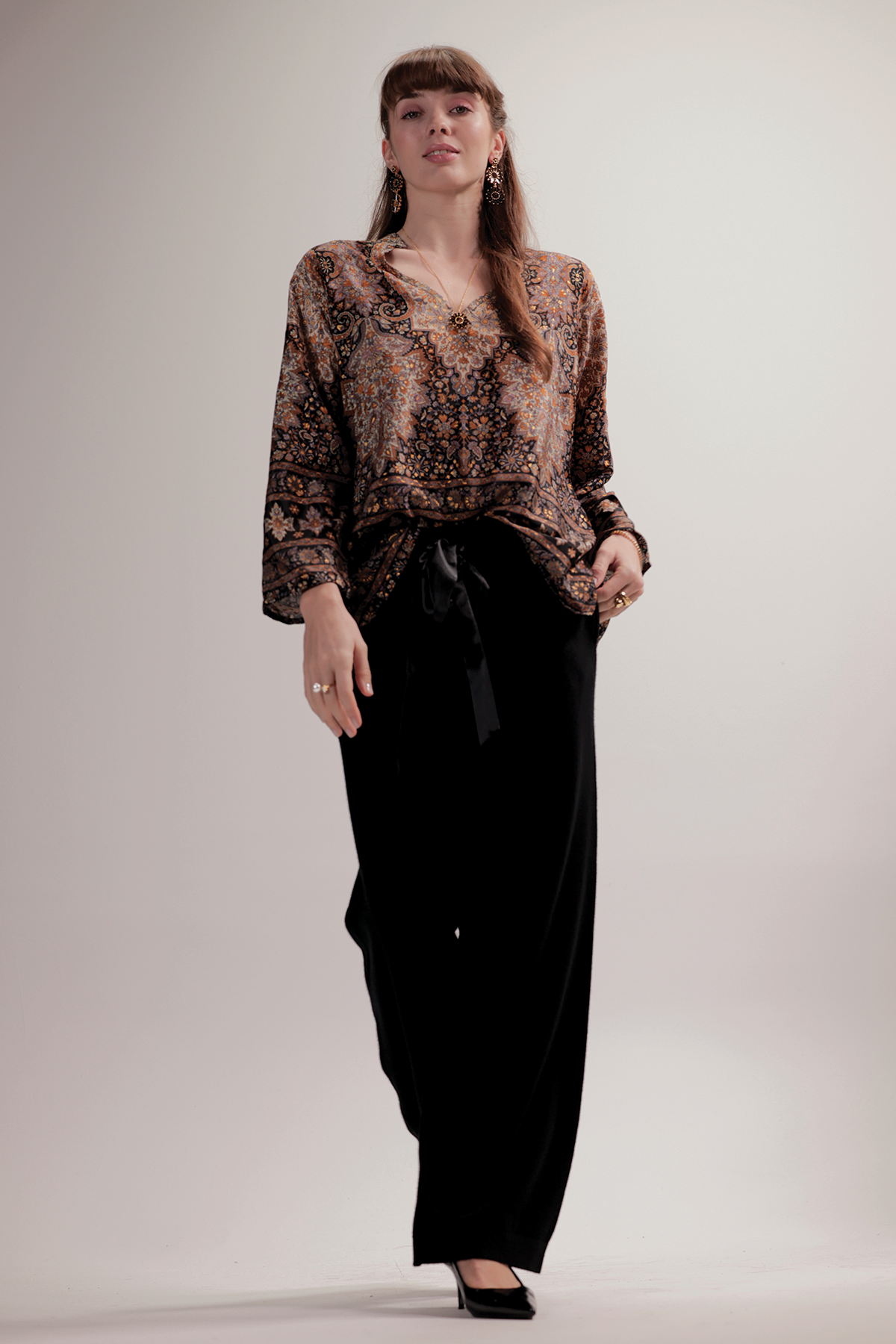 Iben ullbukse - Black