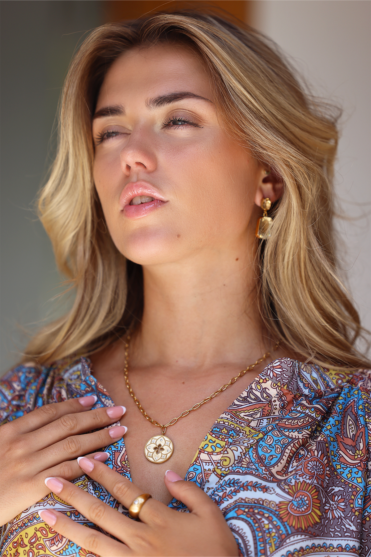 Quatrefoil chunky smykke - FORHÅNDSSALG