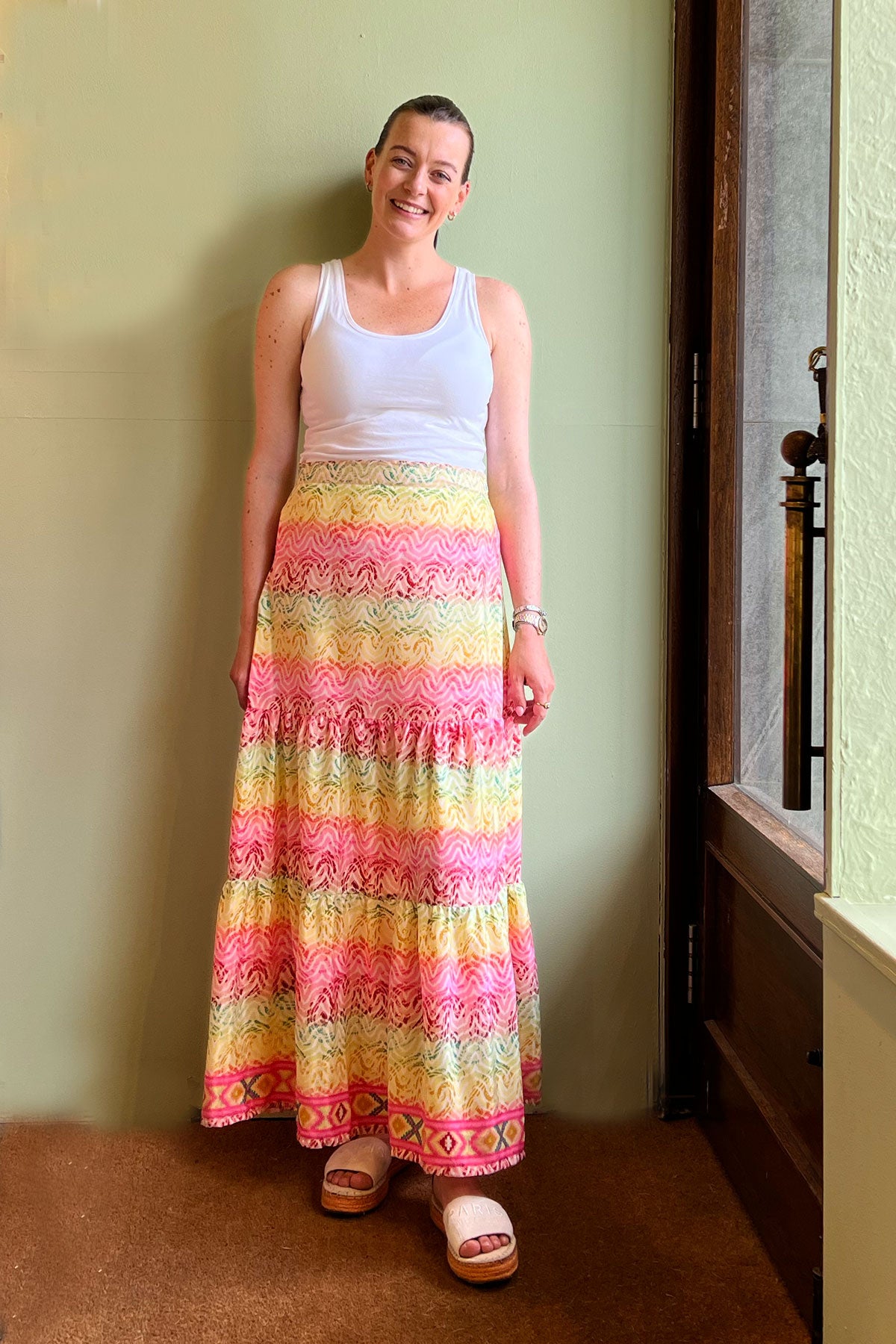 Melanie long skirt - Happy summer