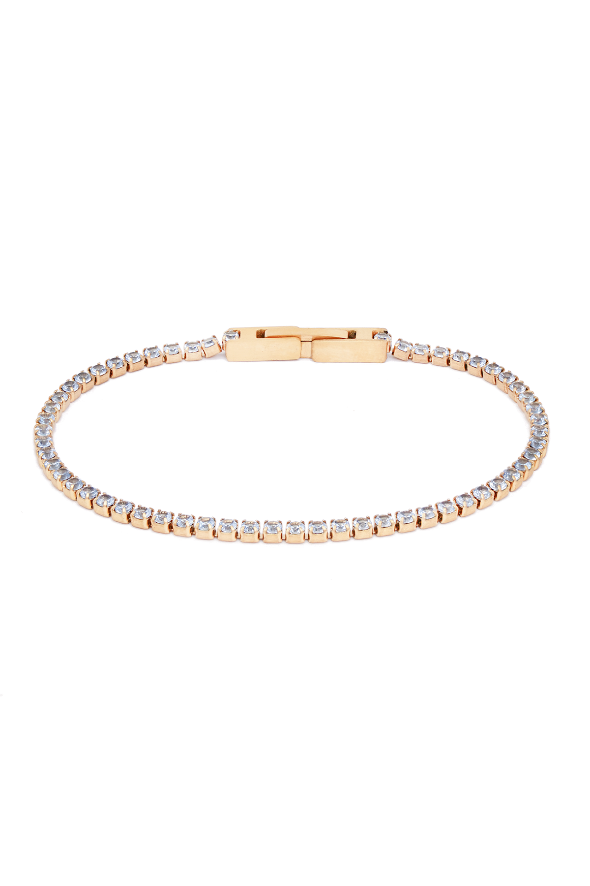 Tennis bracelet, Skye blue