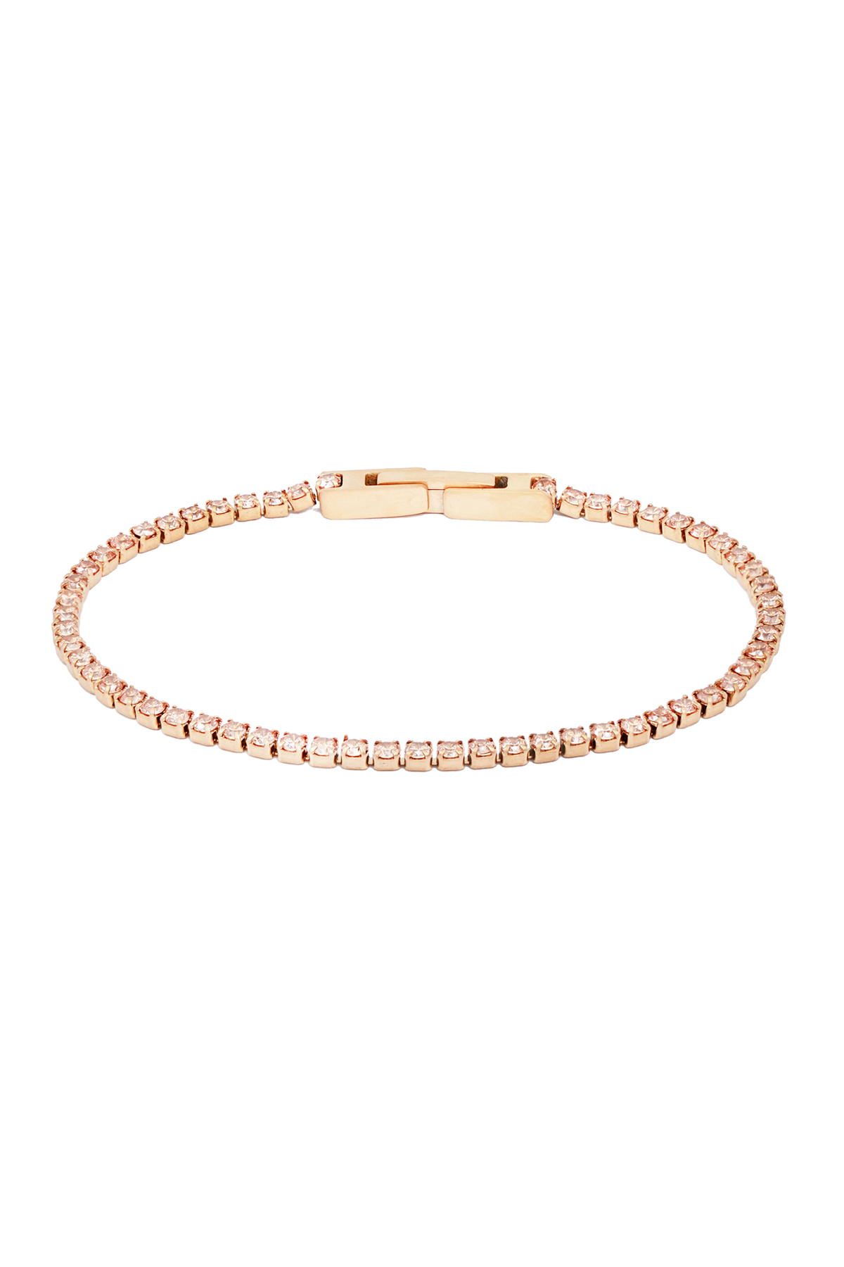 Tennis bracelet, Peach
