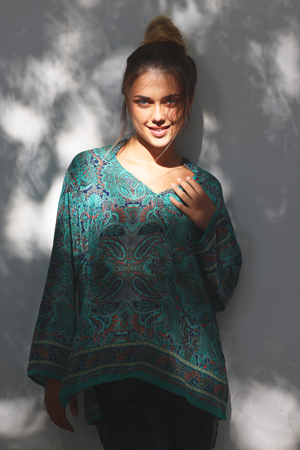 Silk blouse, St. Thomas