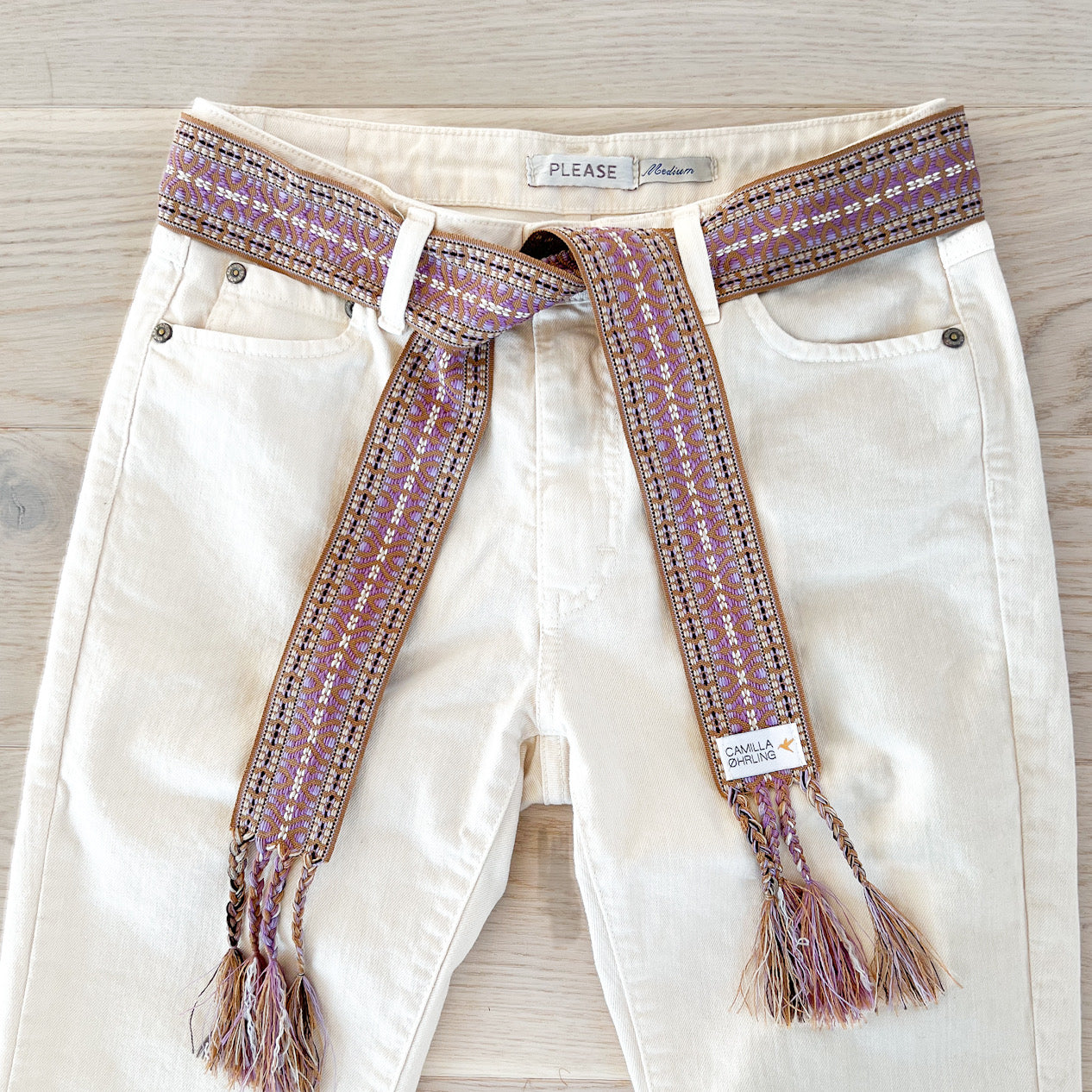 Knytebelte - Classic purple/brown