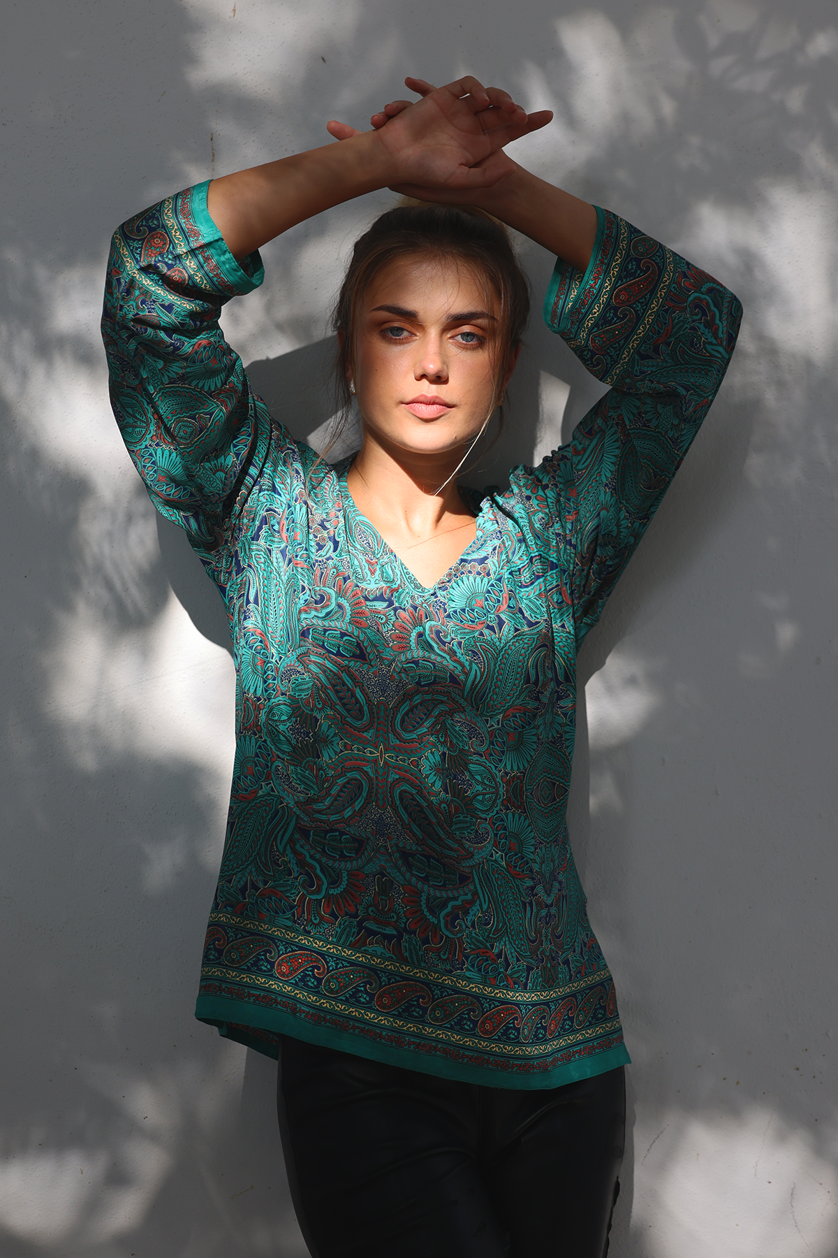 Silk blouse, St. Thomas