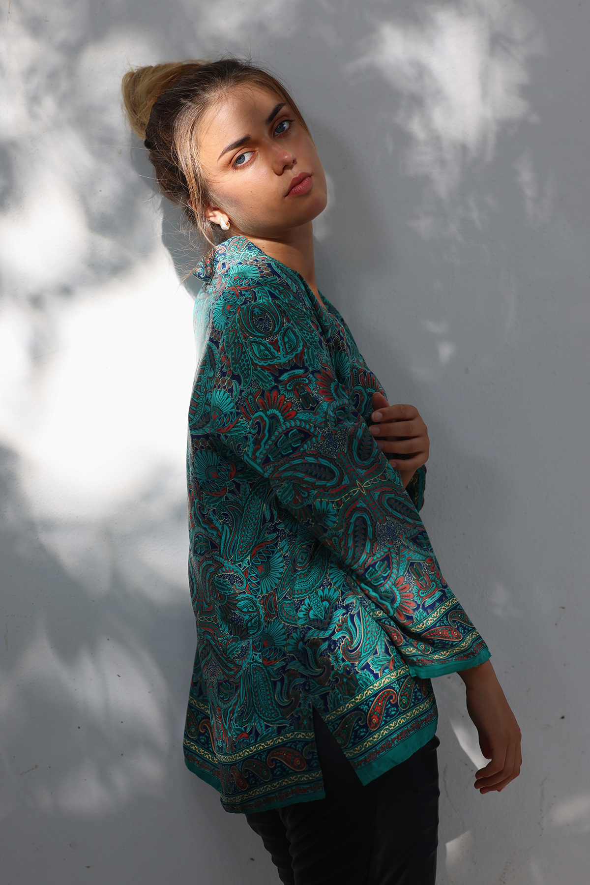 Silk blouse, St. Thomas