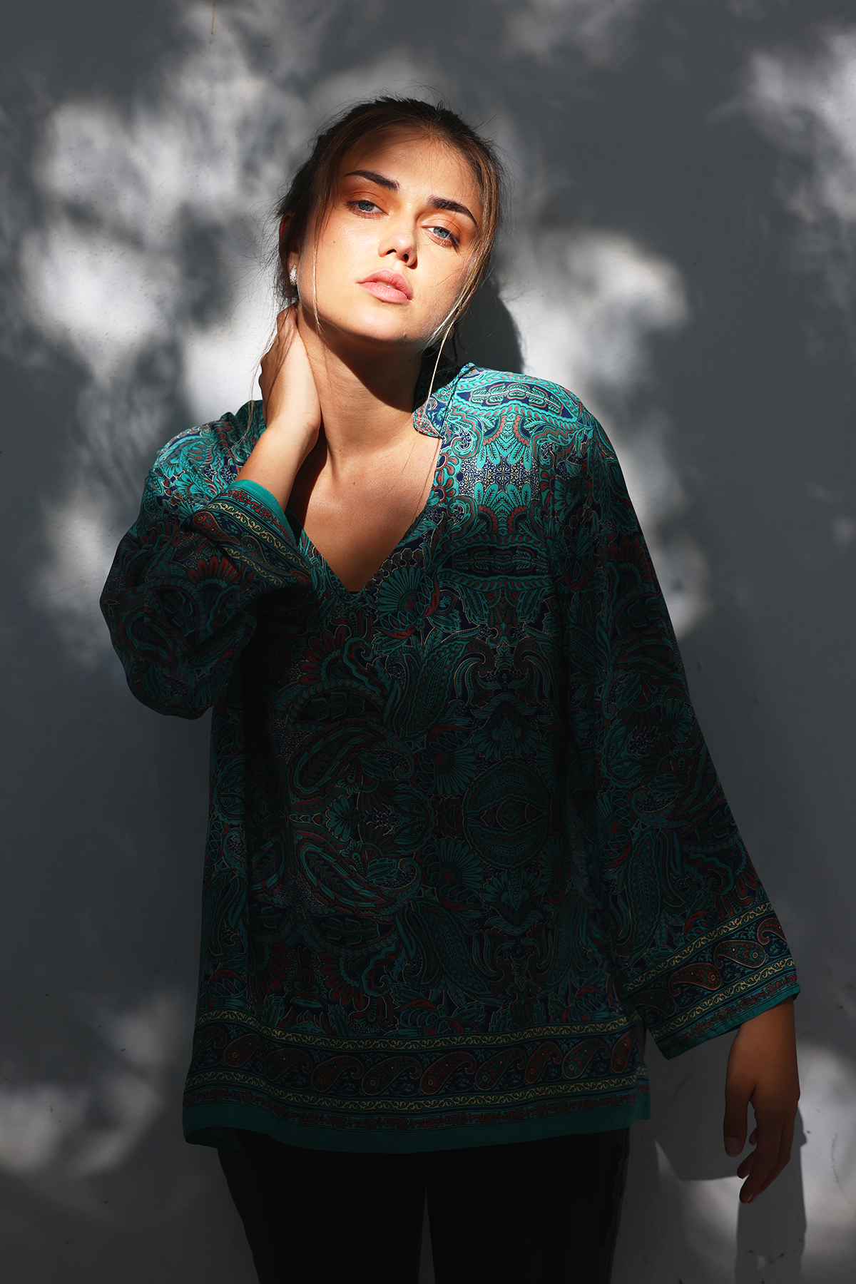 Silk blouse, St. Thomas