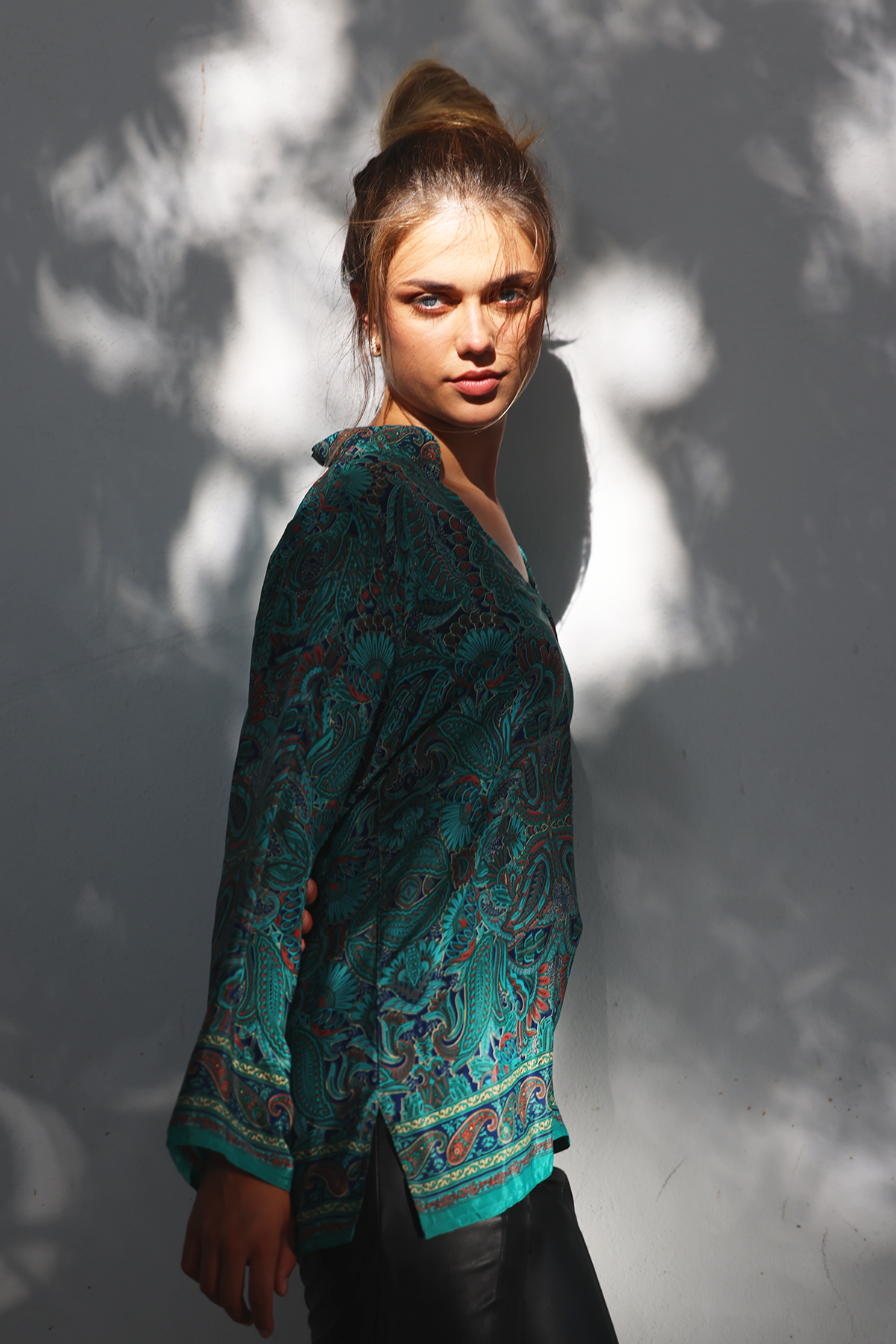 Silk blouse, St. Thomas