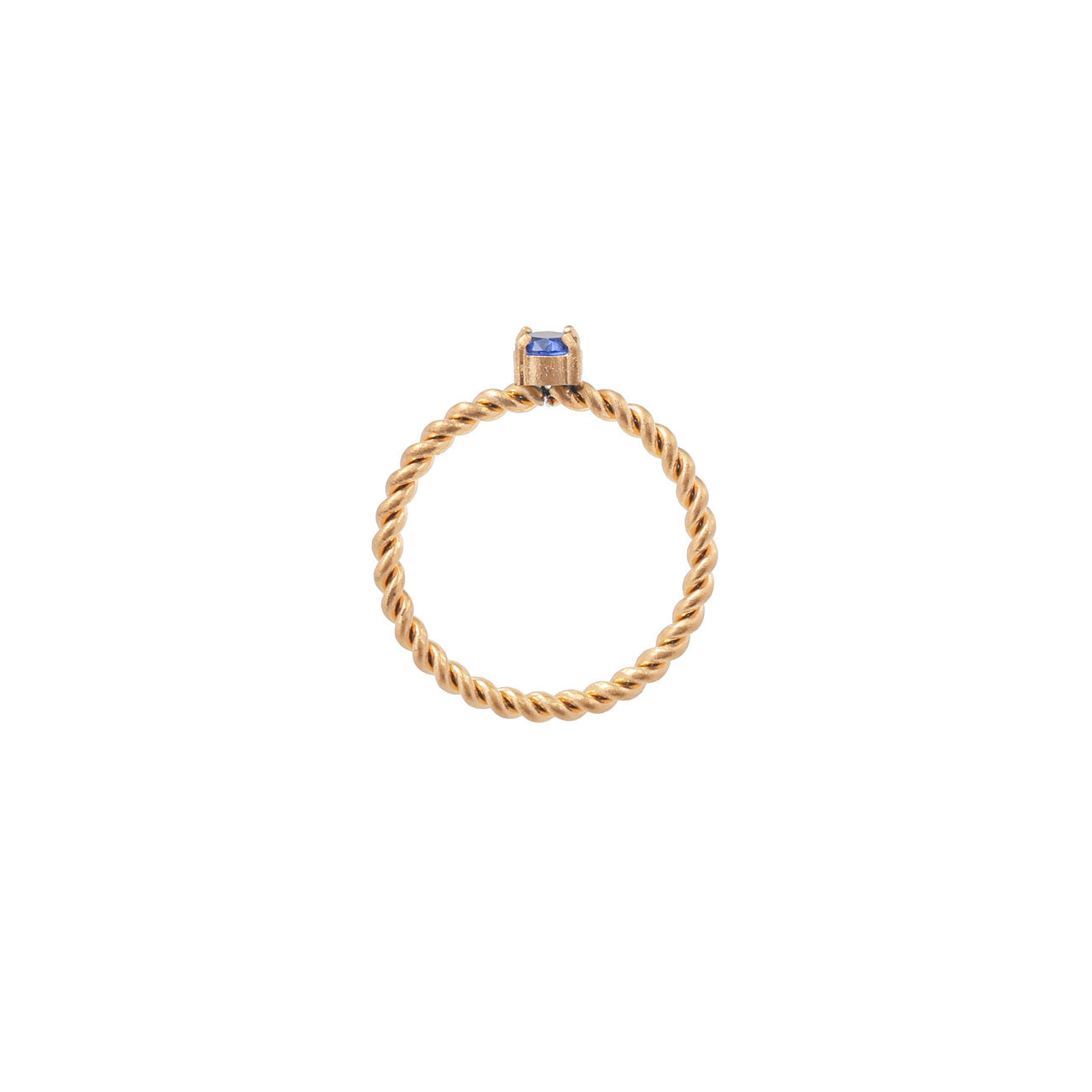 Martha ring - Midnight blue