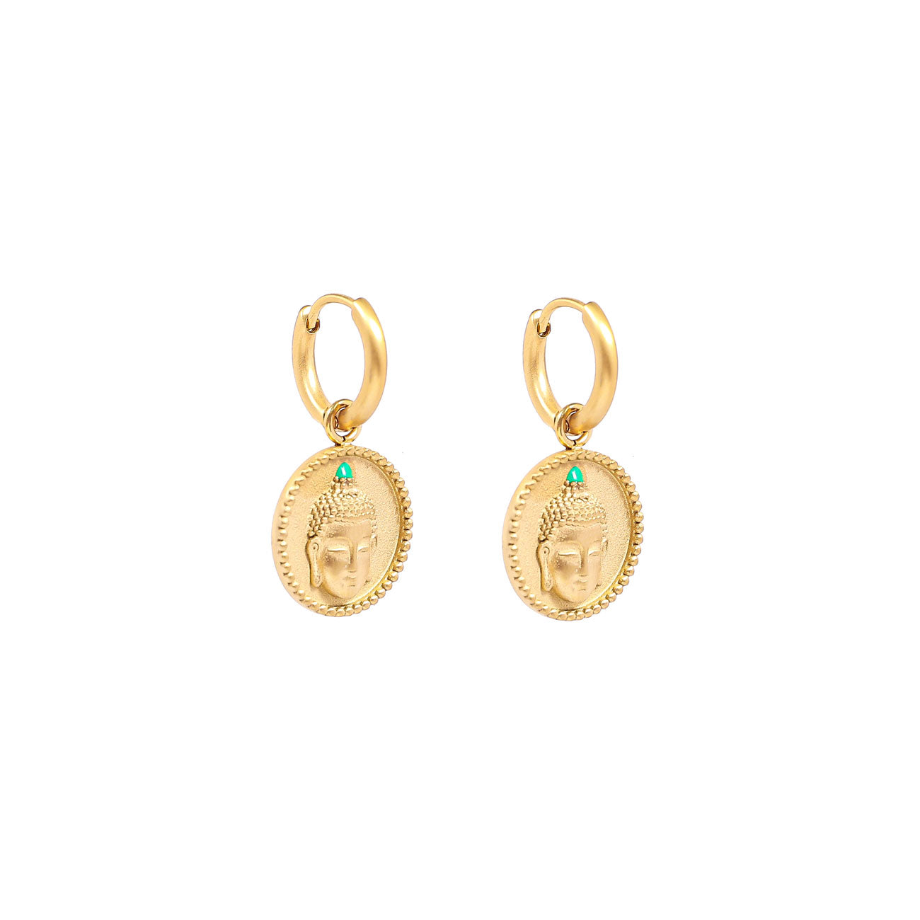 Buddha earrings