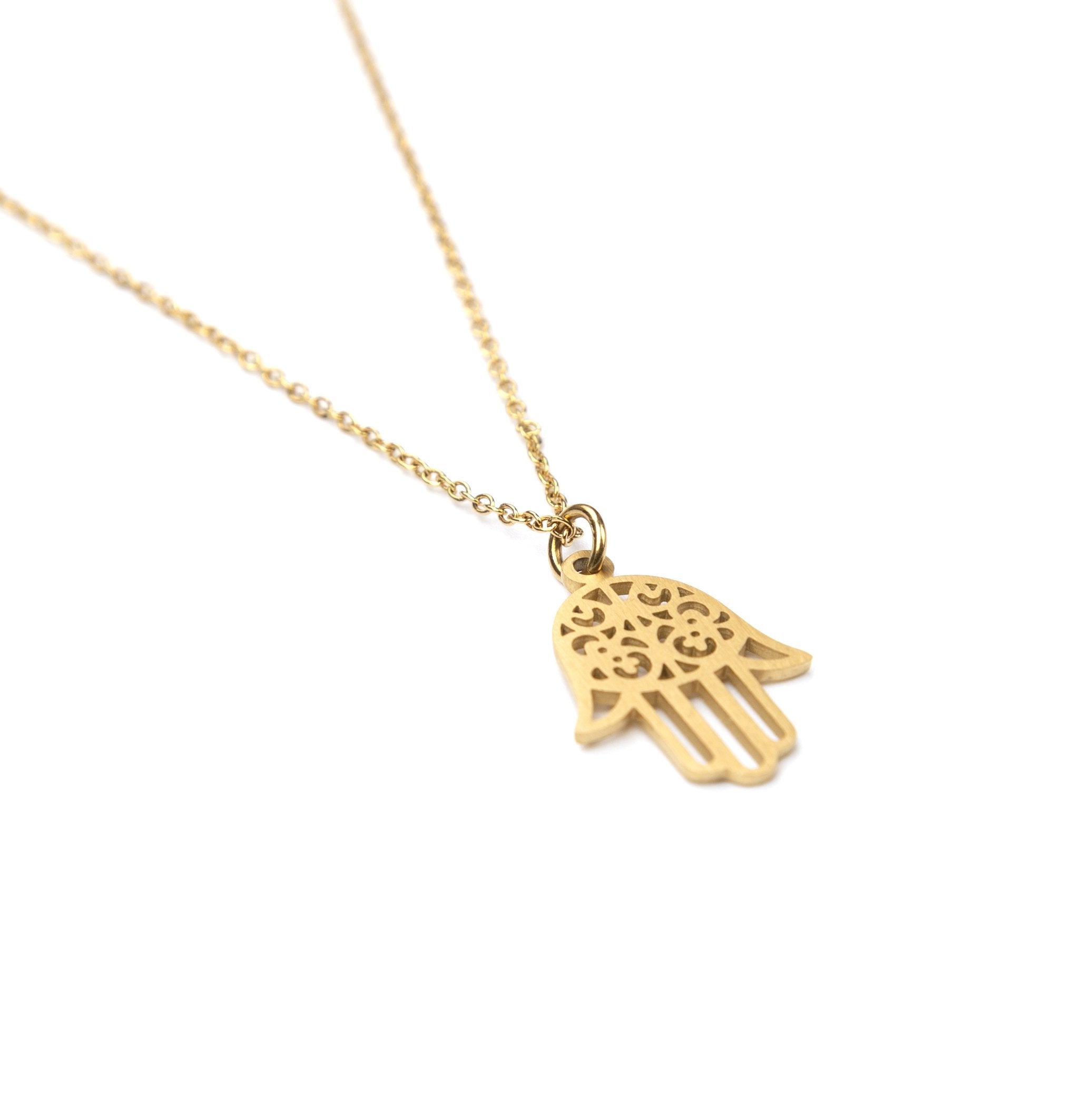 Hamsa halskjede fra Farmhousedesign.no