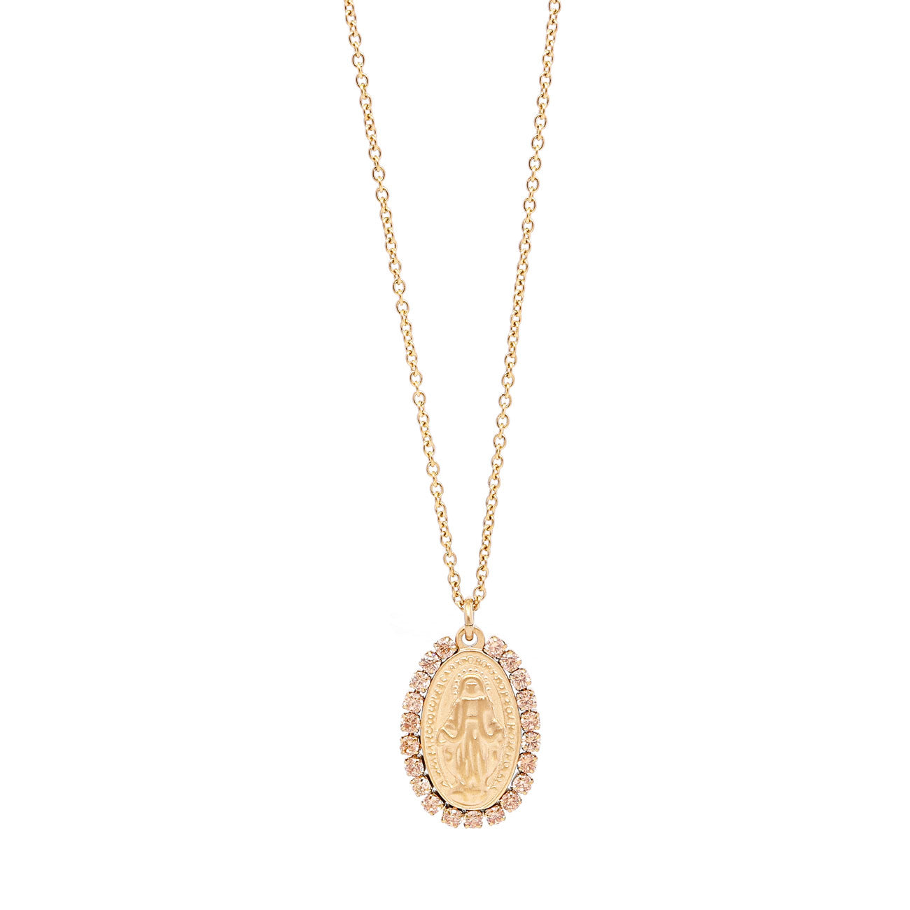 Maria Icon zirconia necklace