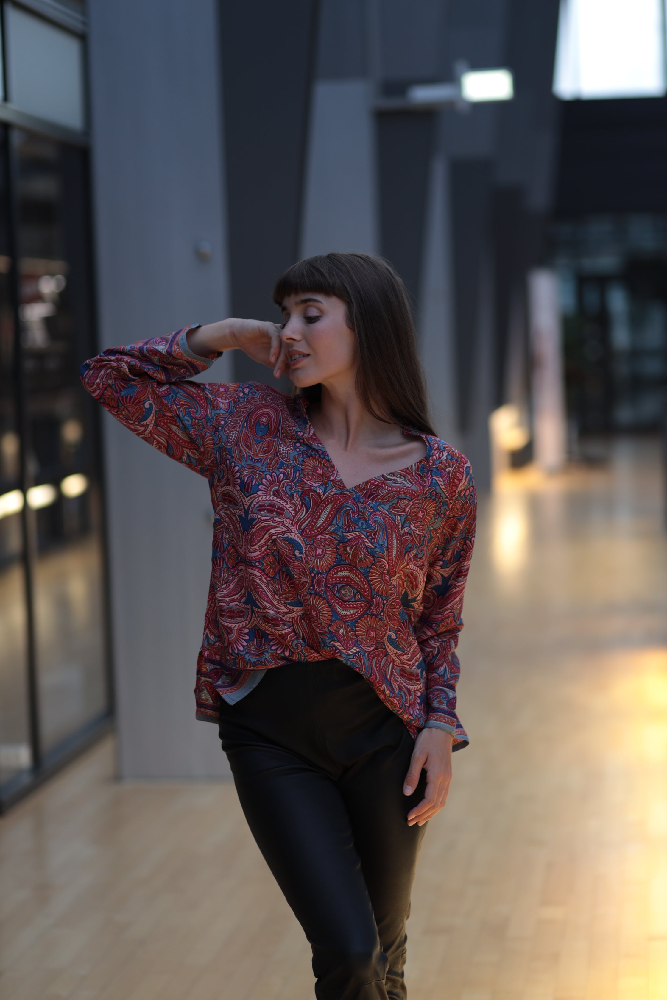 Silk blouse, Devi Darling