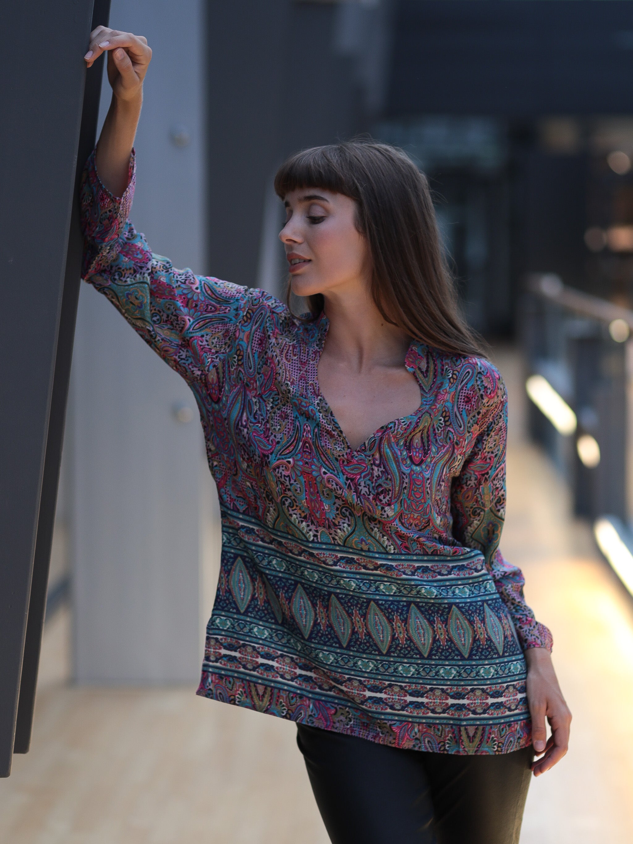 Silkebluse, Monsoon morning