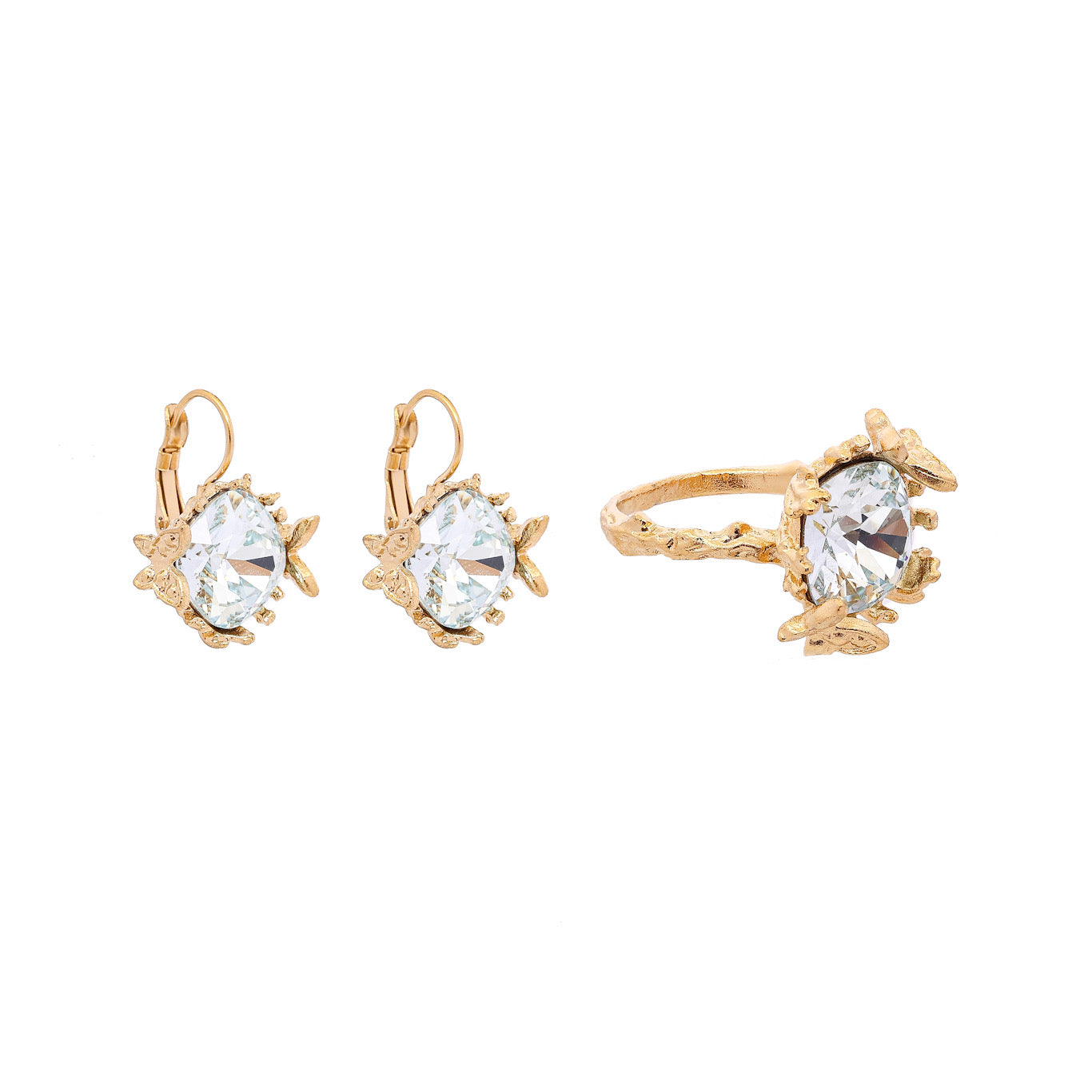 Ellie Swarovski ring - Light Azore