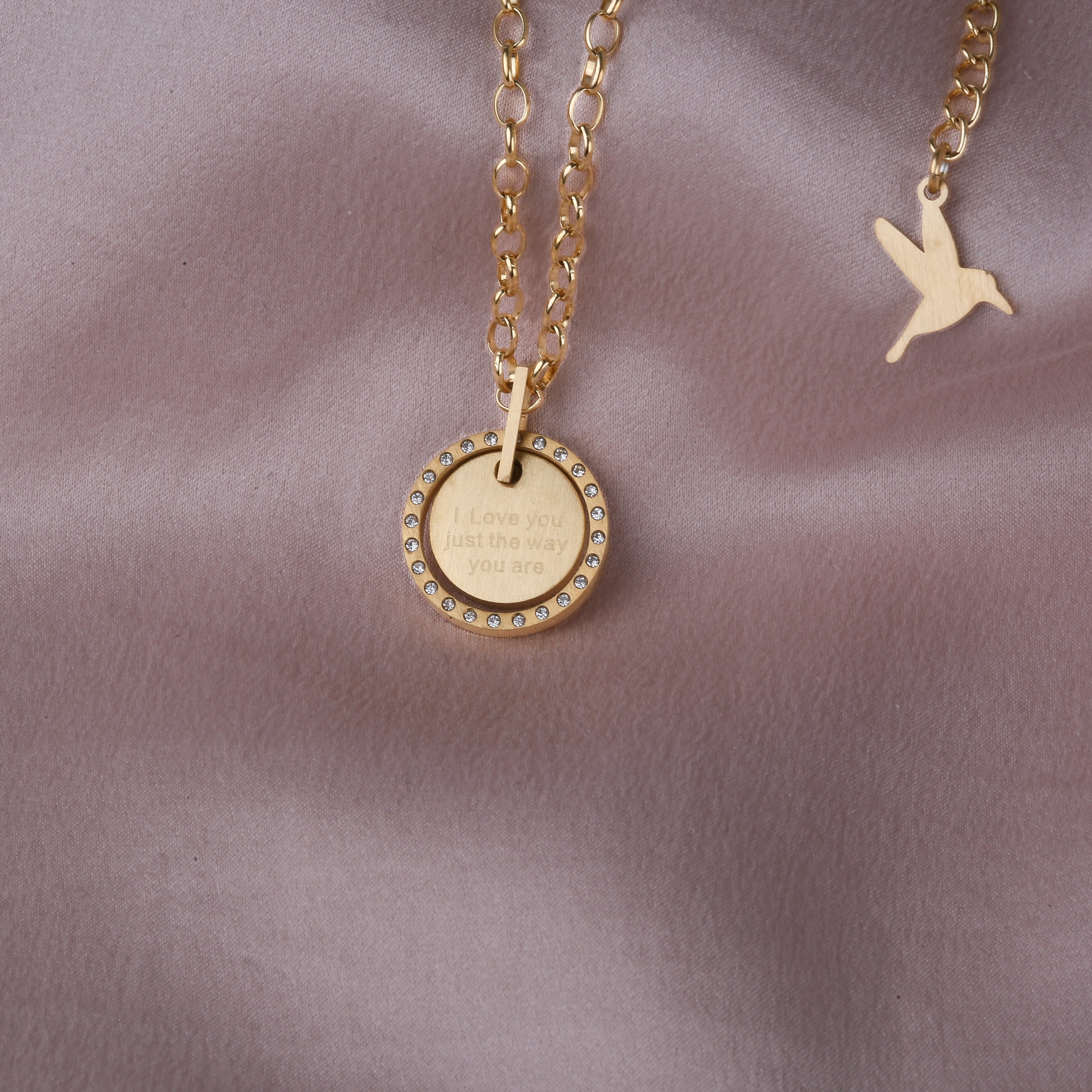 "I love you" necklace