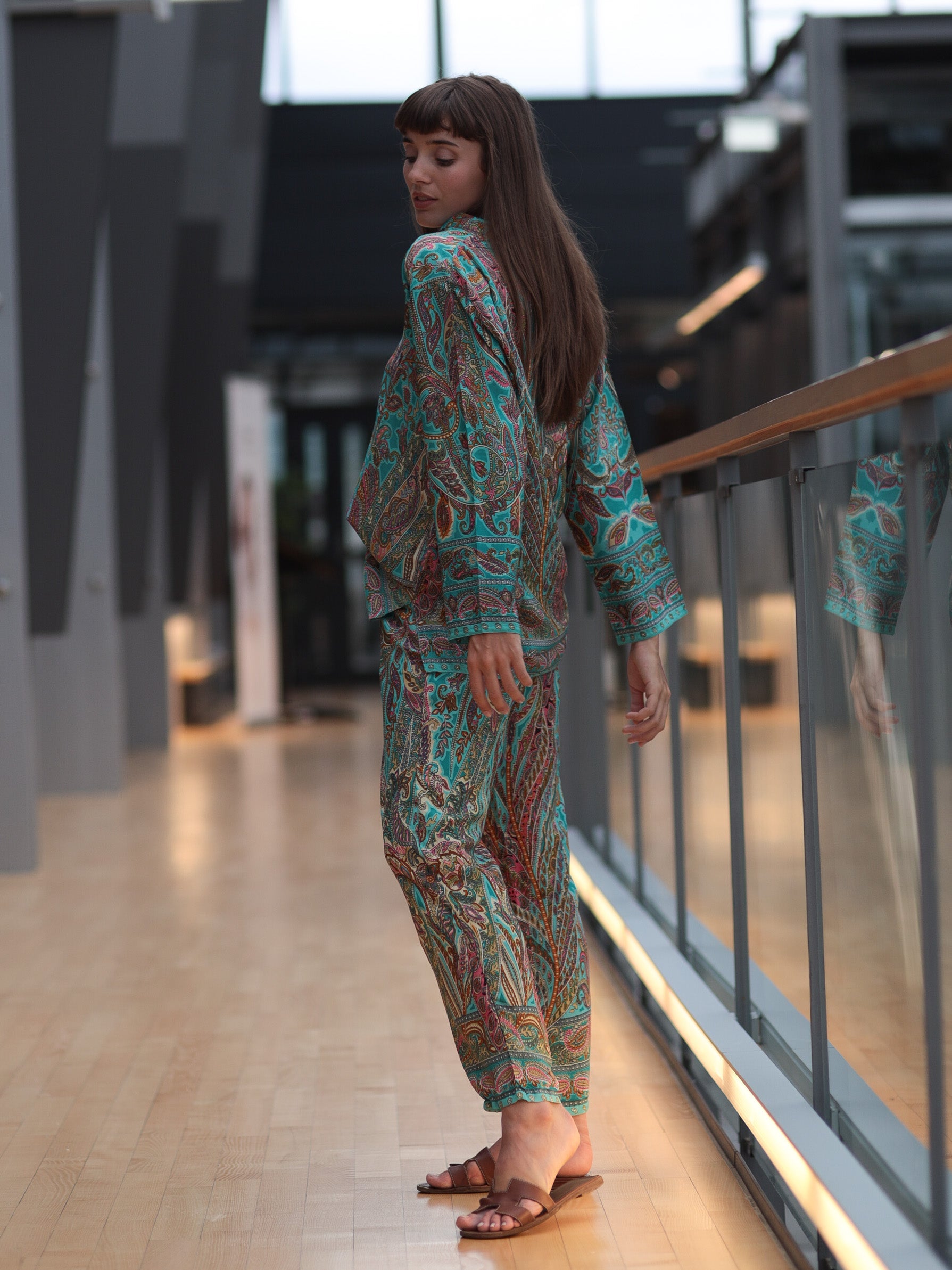 Silk trousers, Taj Mahal
