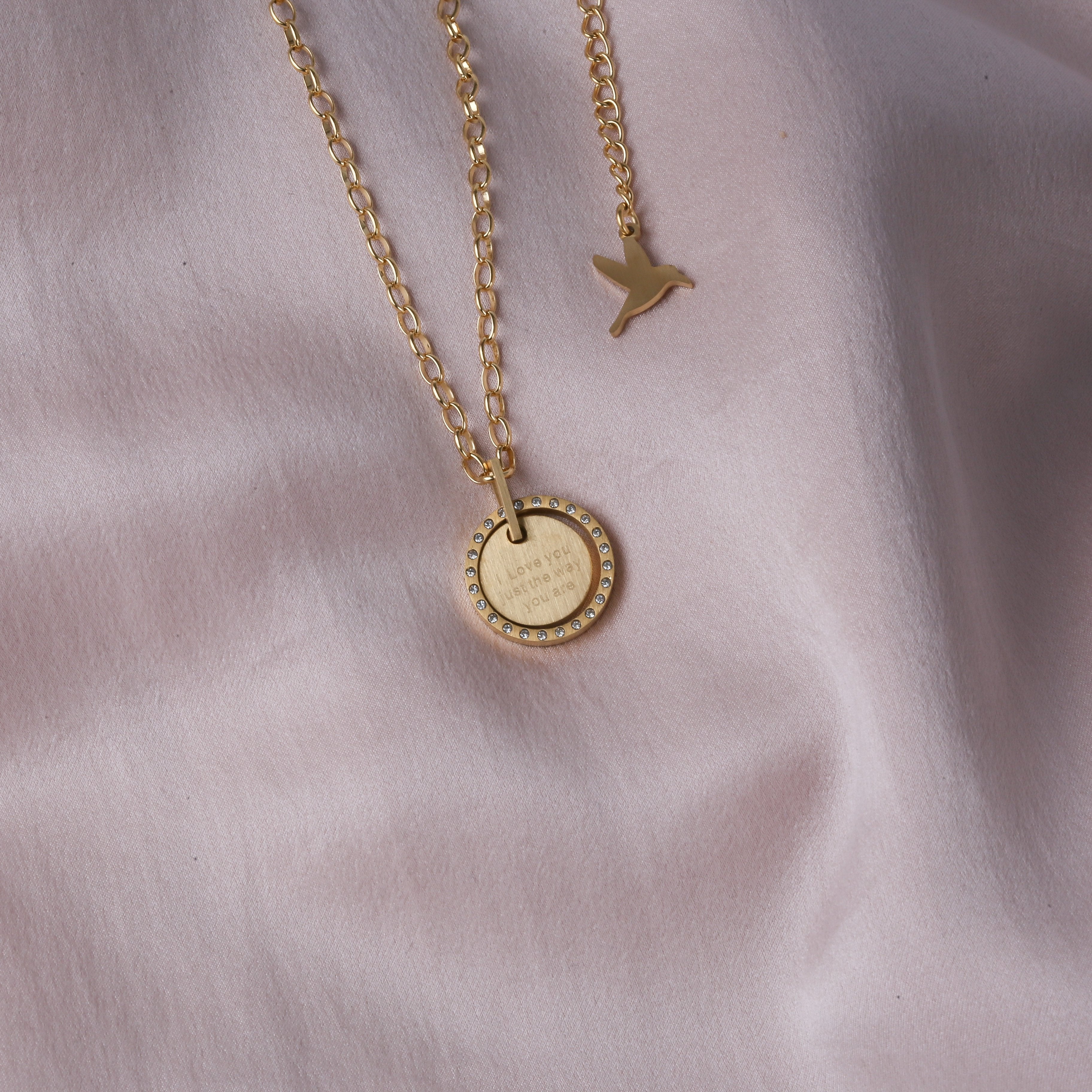 "I love you" necklace
