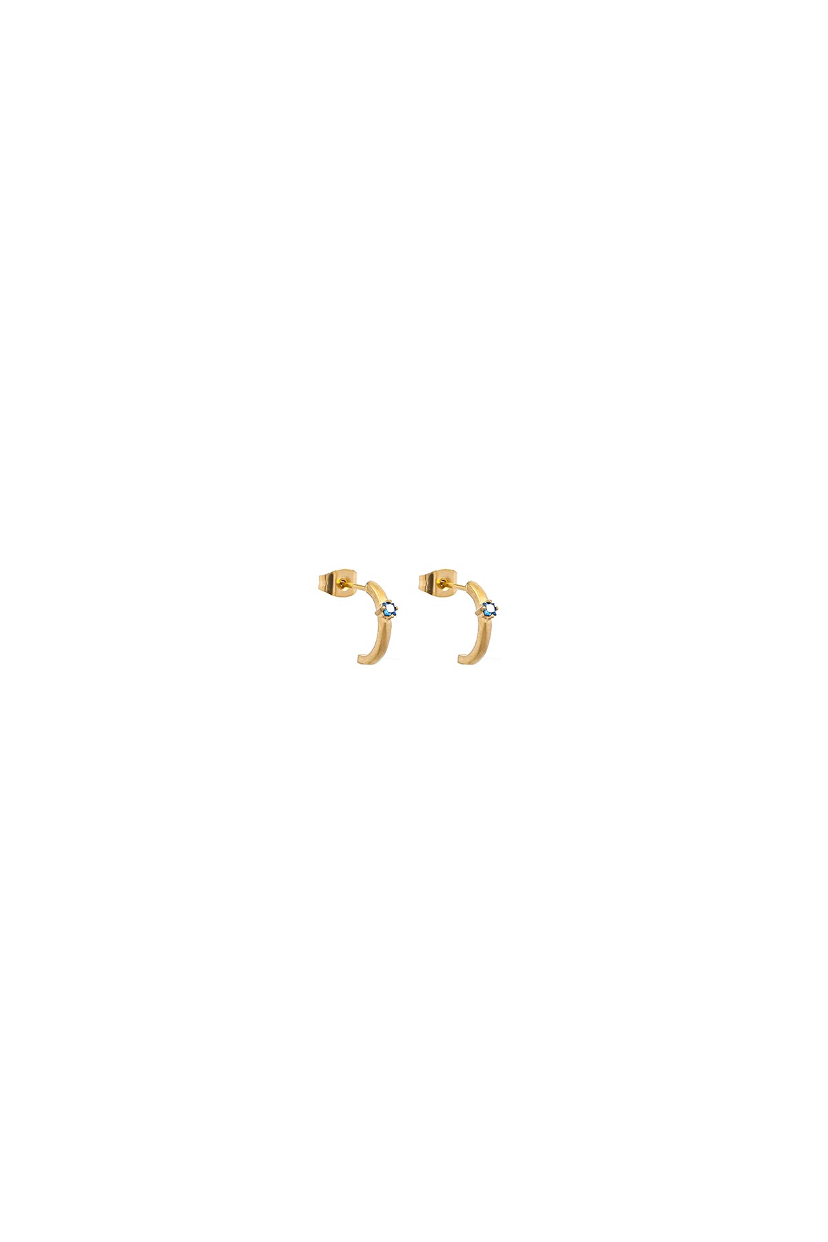 Anna  stud earrings - Blue