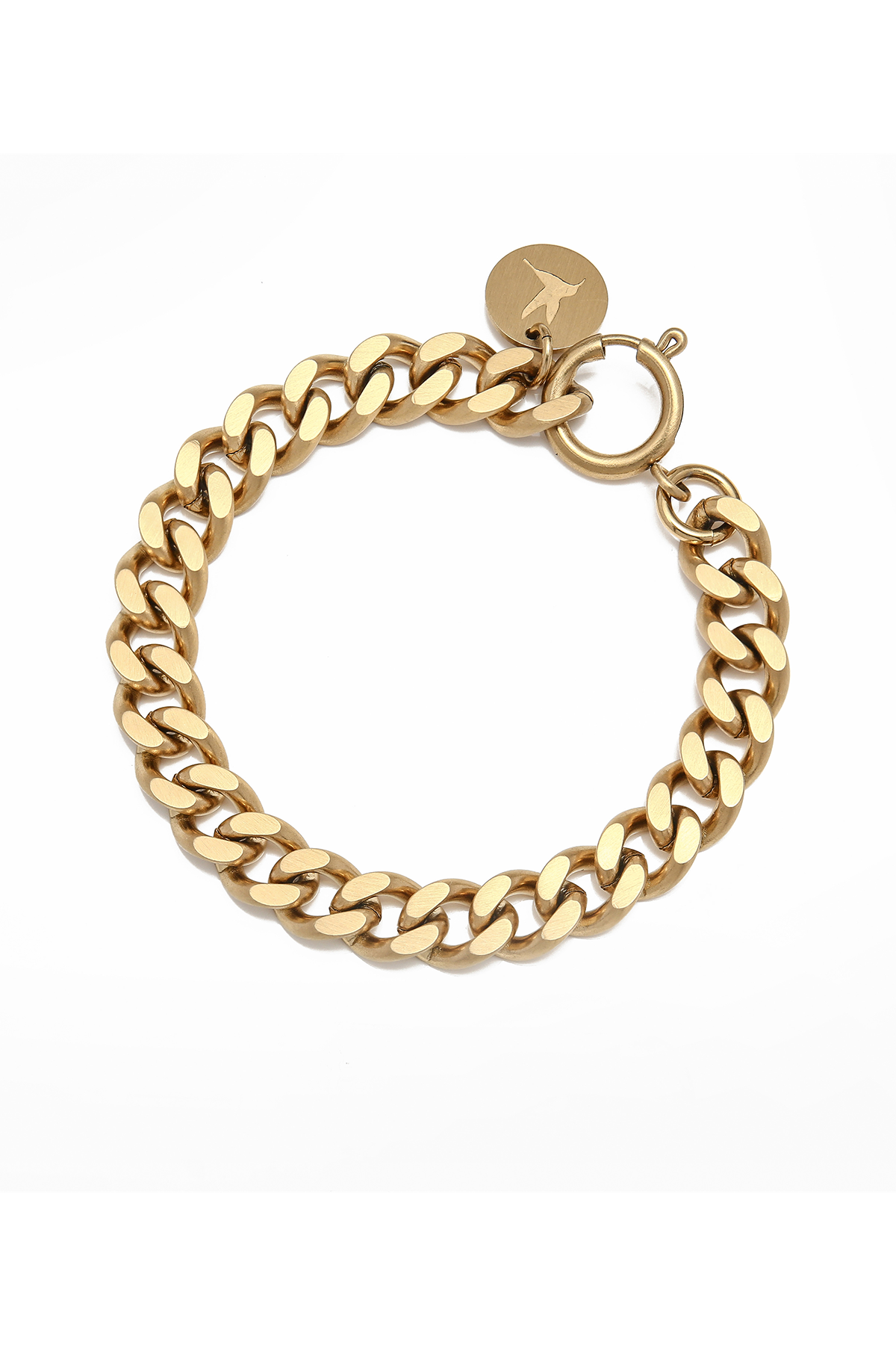 Chunky chain bracelet - Gold