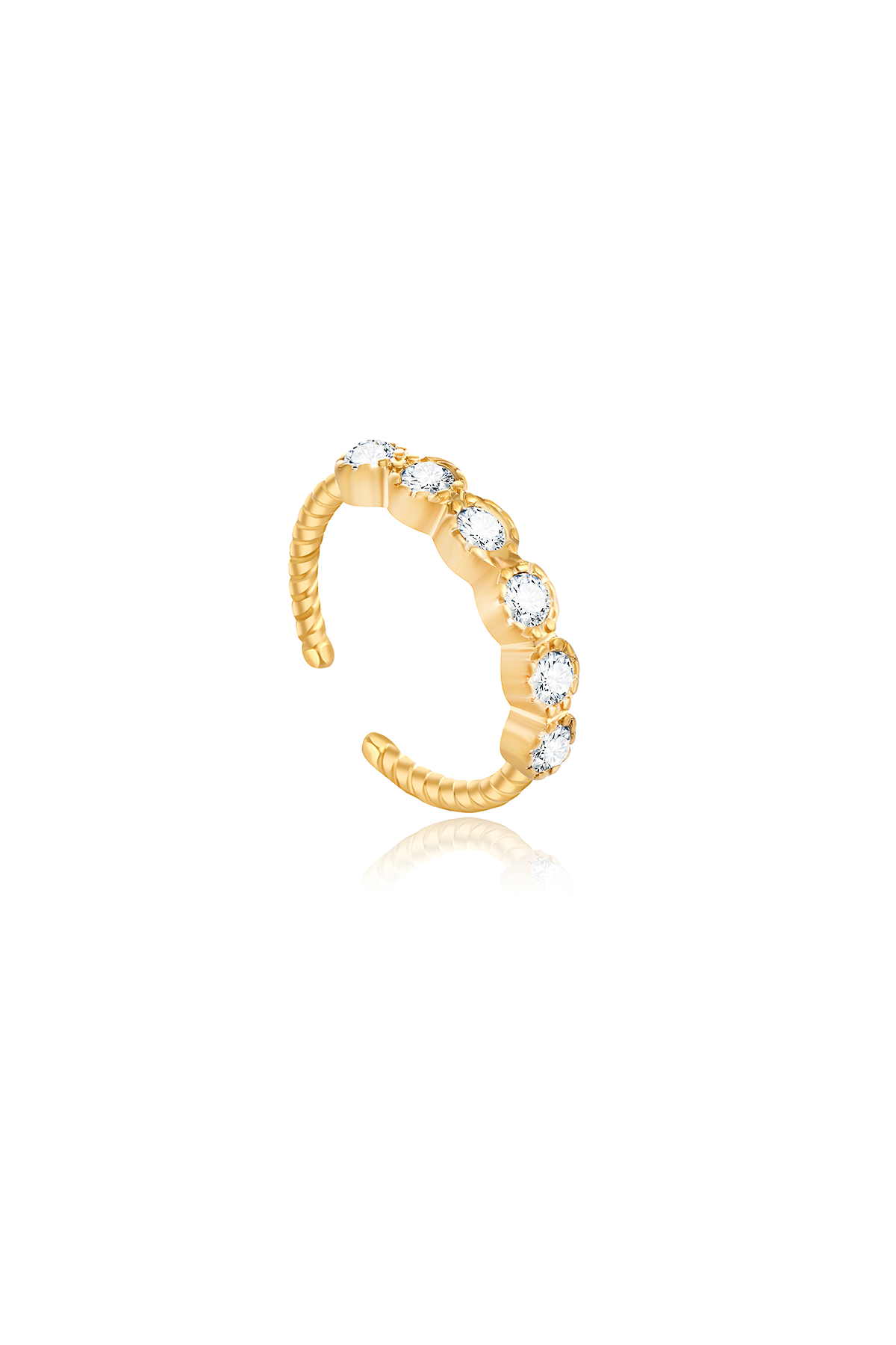 Clara ring, Clear- Adjustable