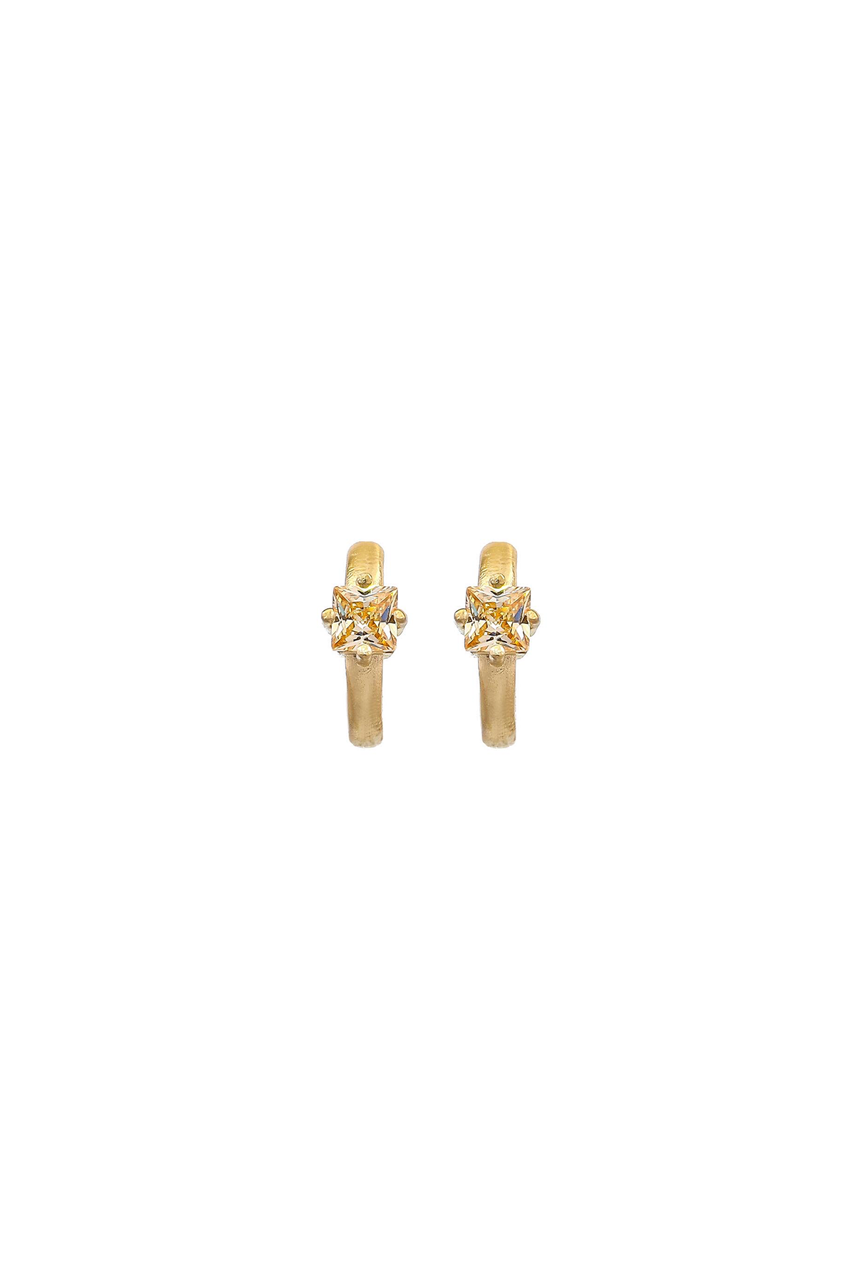 Emma Stud earrings - Champagne