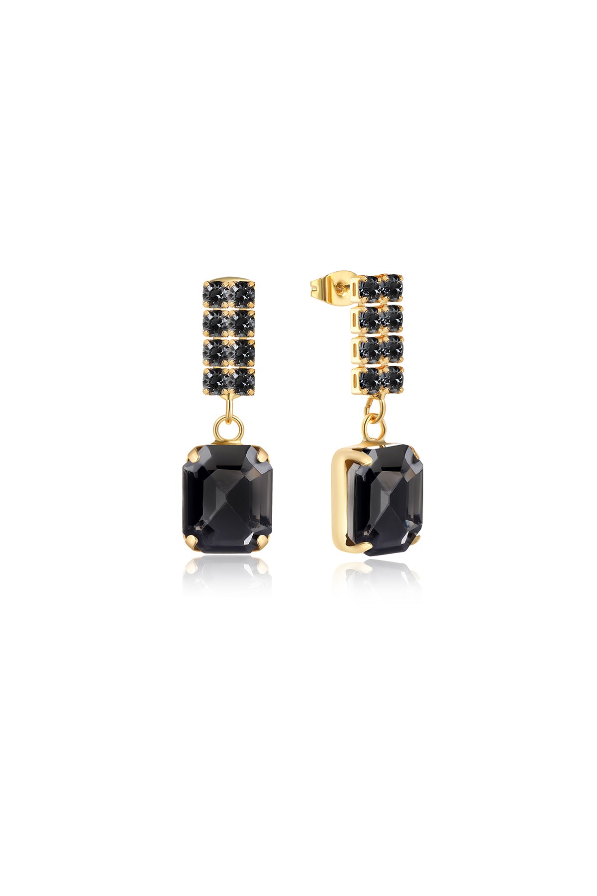 Filipa earrings, Black