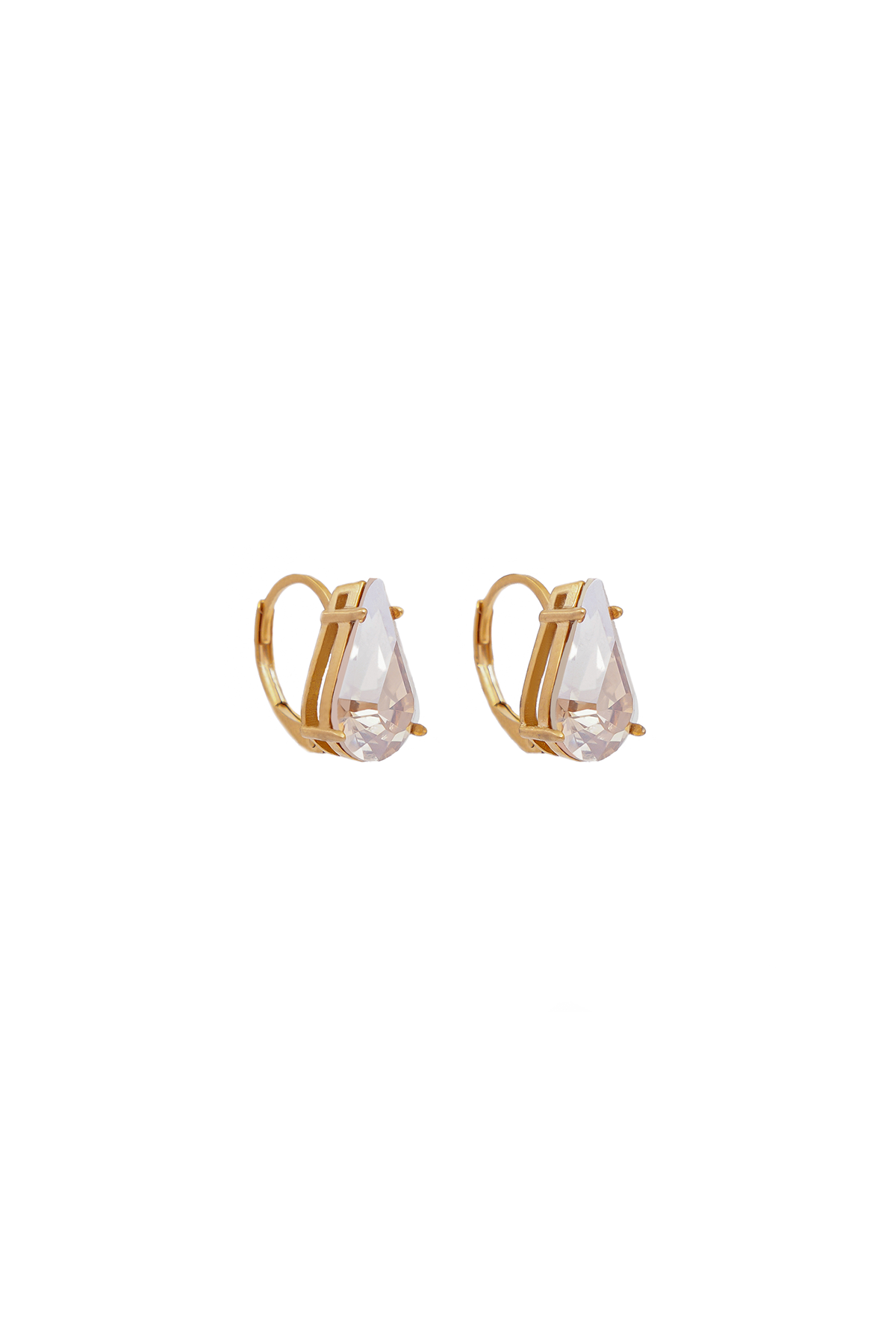 Grace Swarovski earrings - Champagne